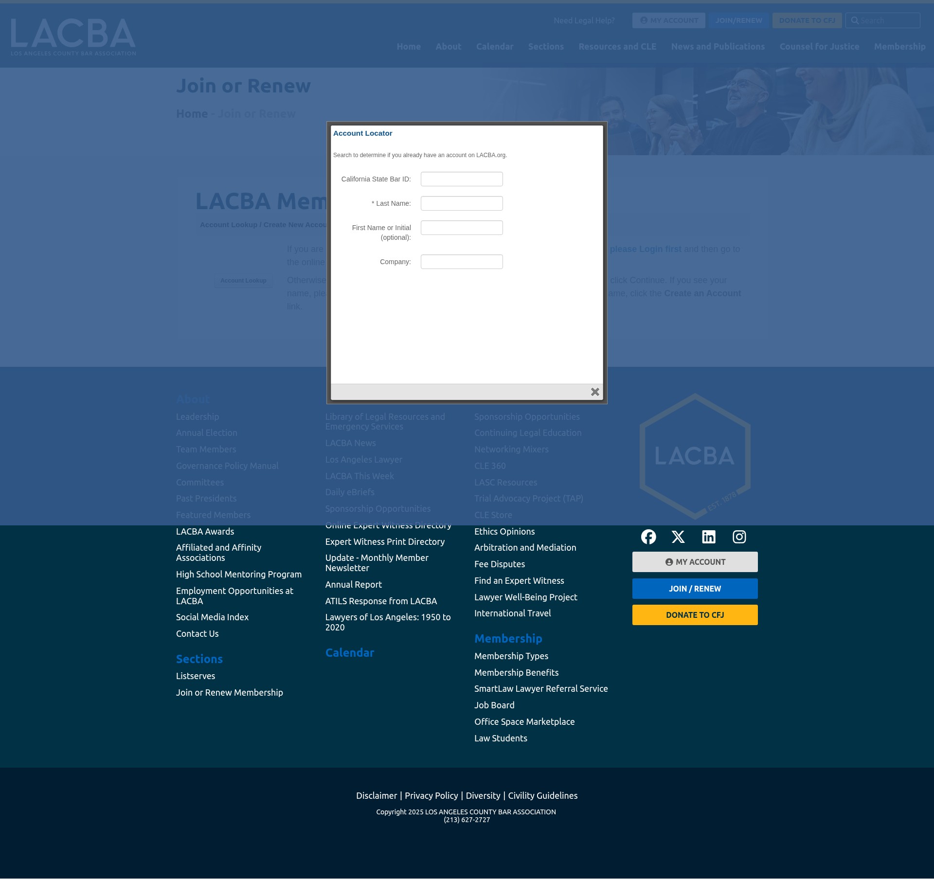 Landing Page