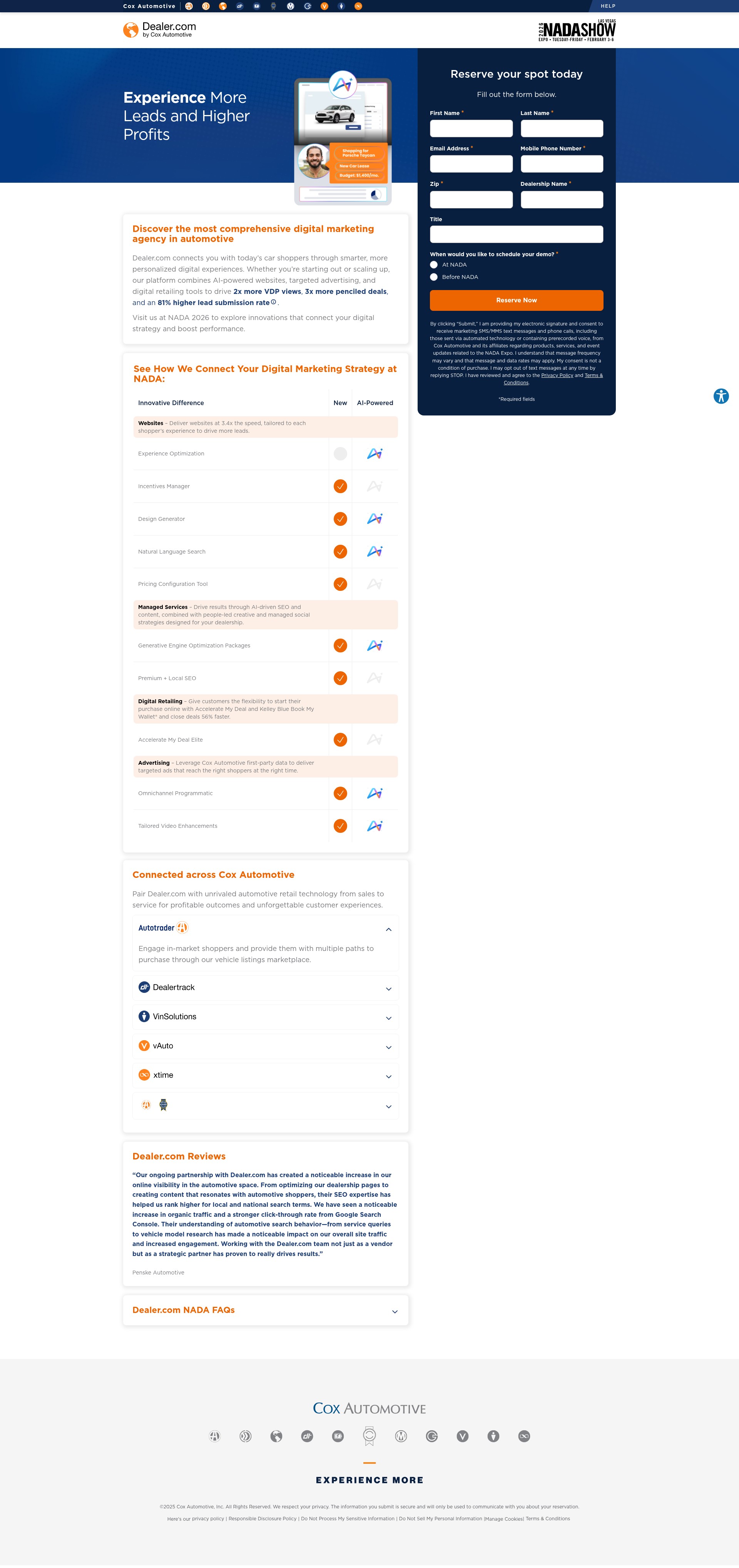Landing Page