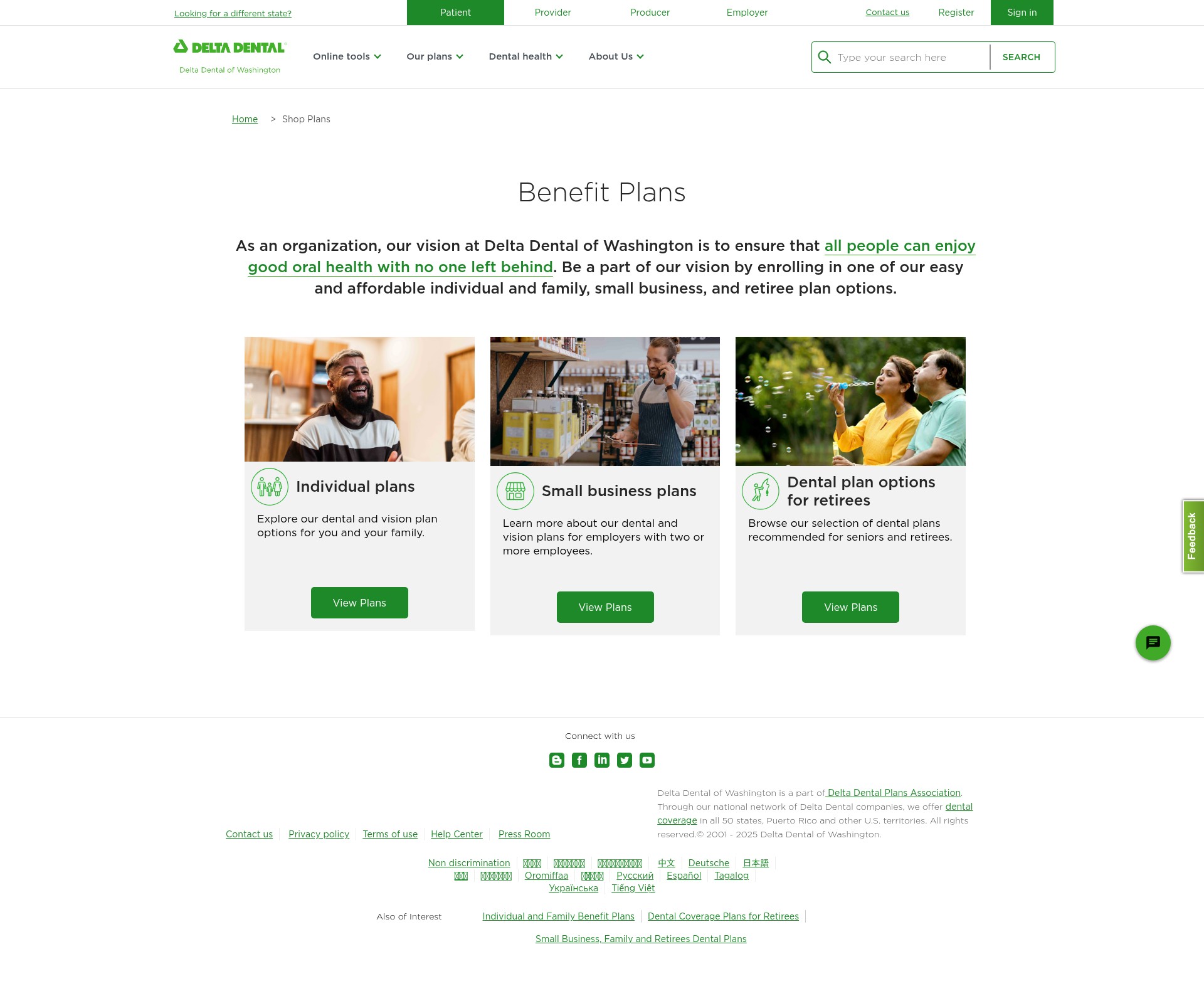 Landing Page