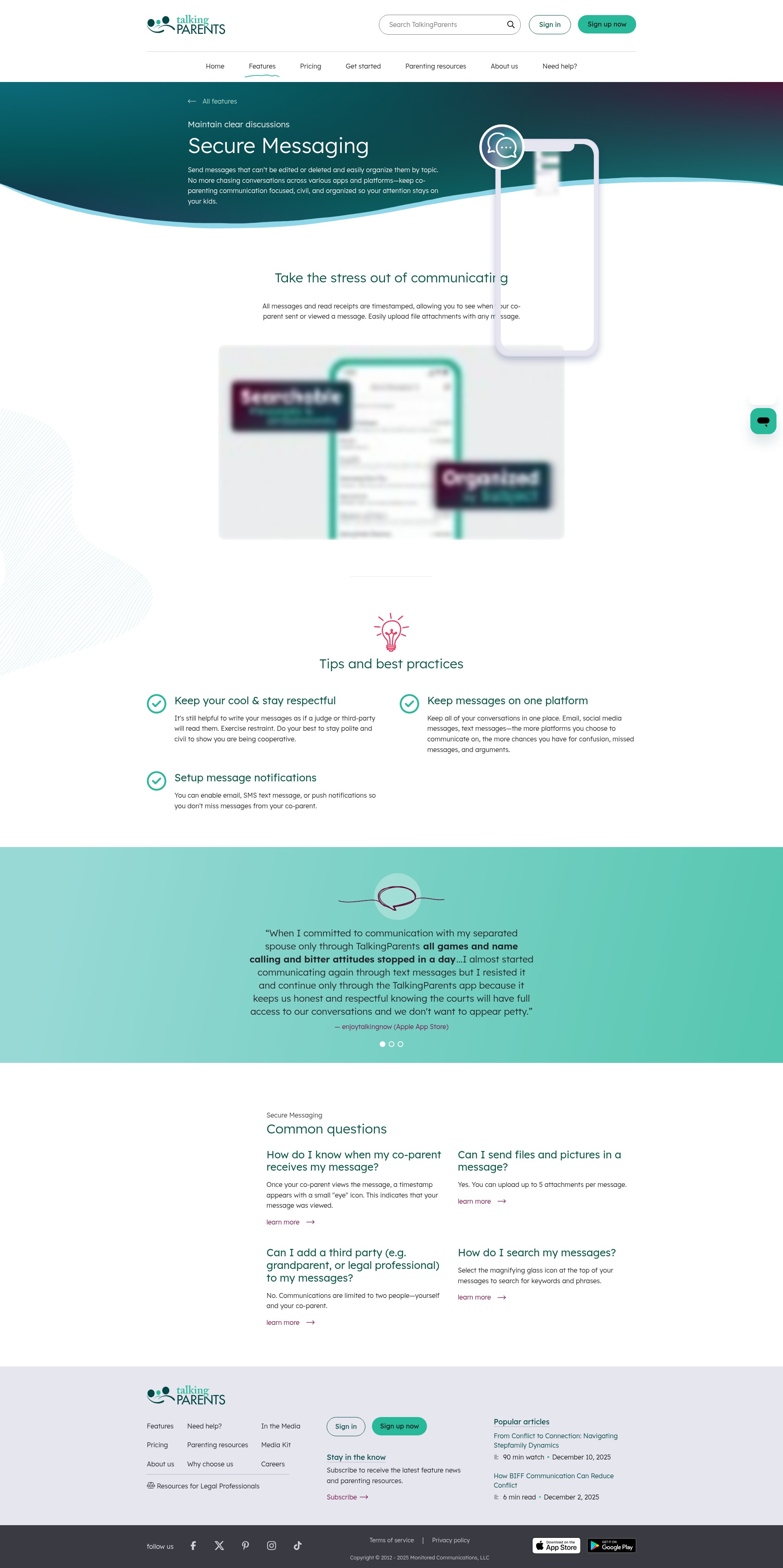 Landing Page