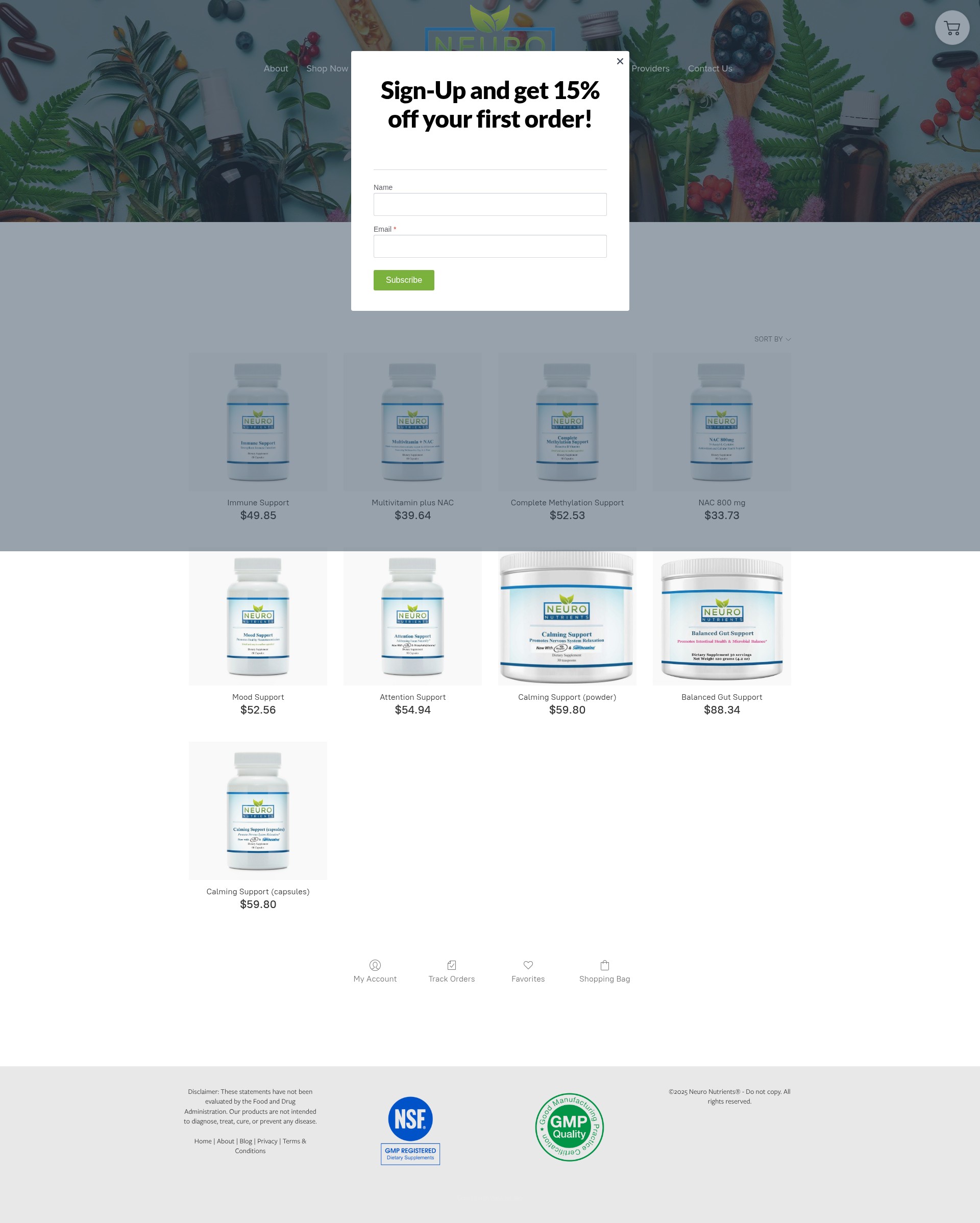 Landing Page