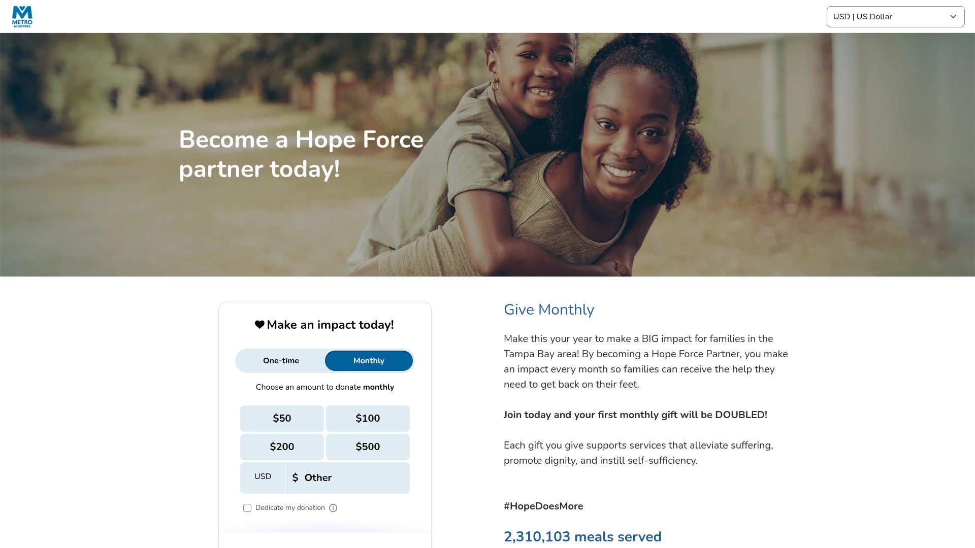 Landing Page