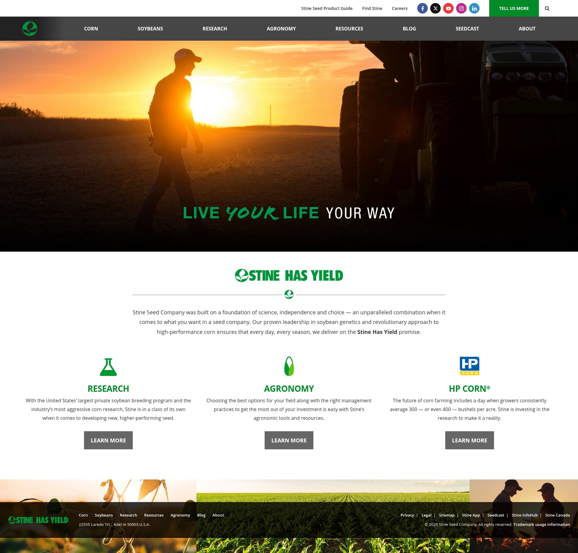 Landing Page