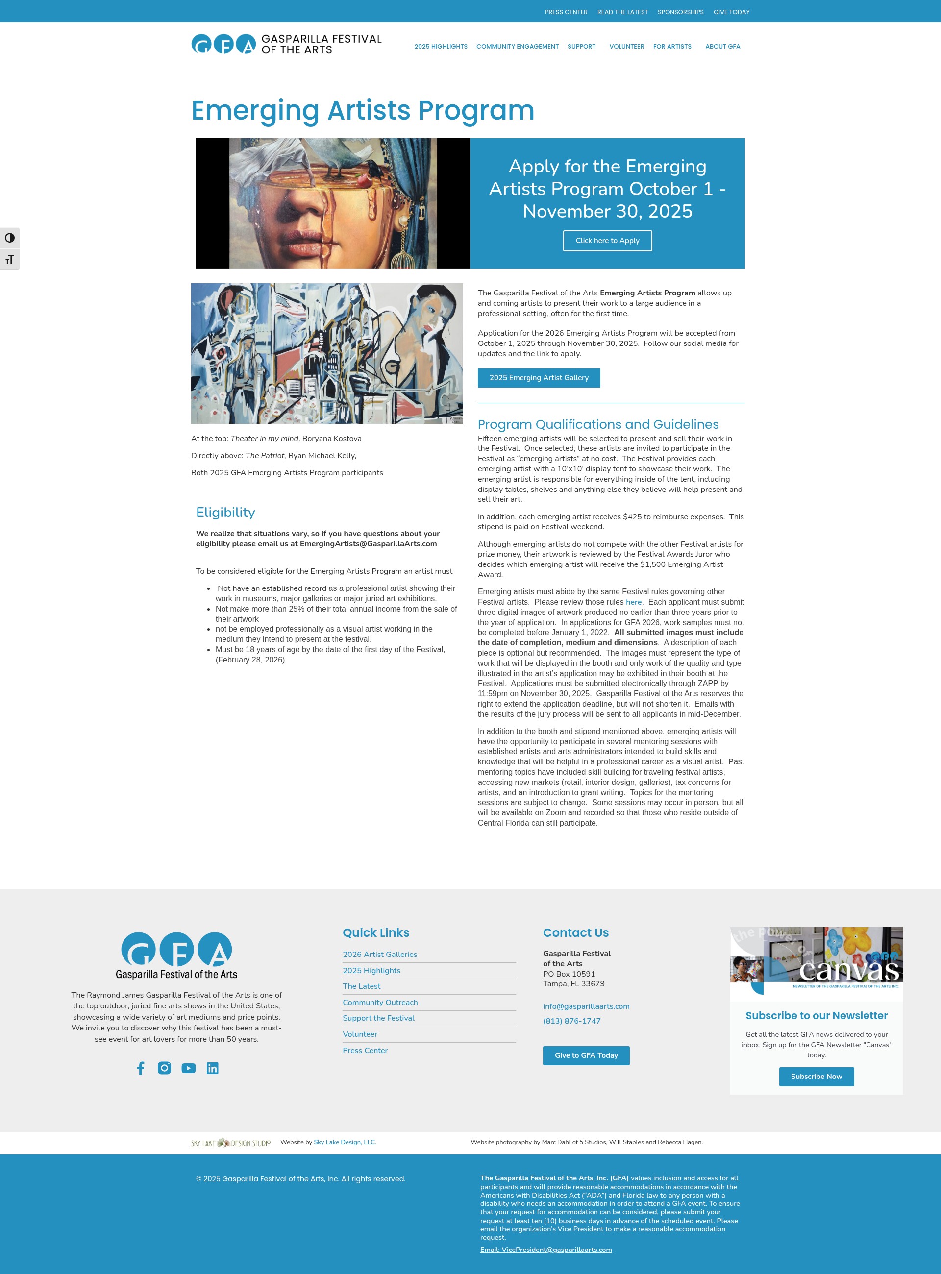 Landing Page