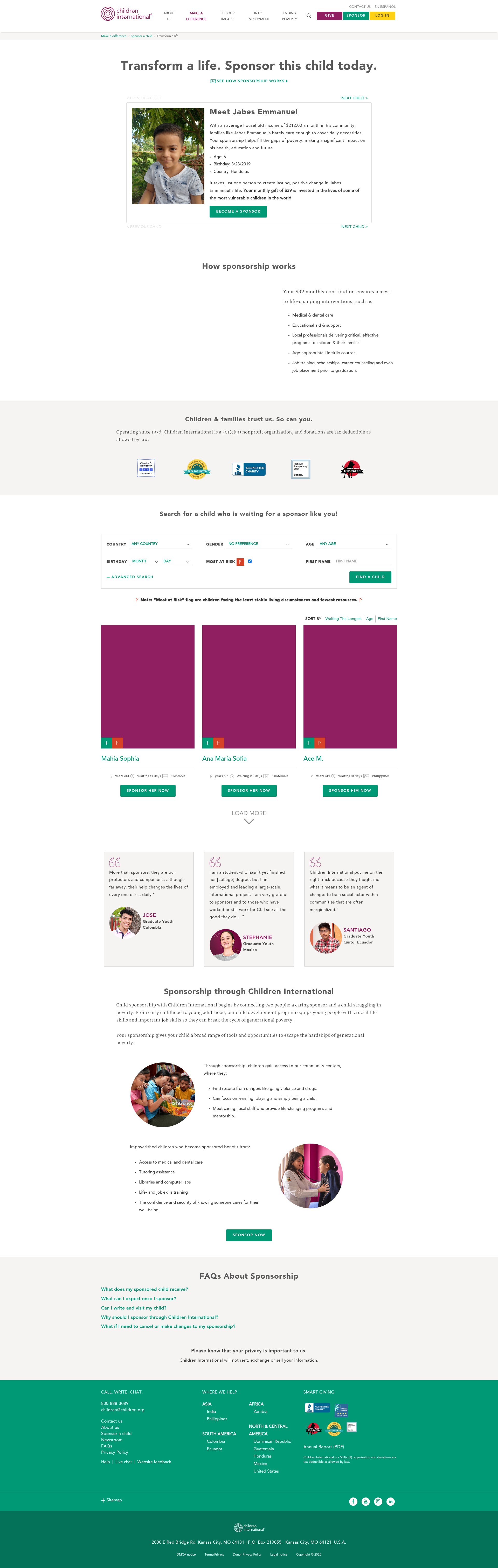 Landing Page