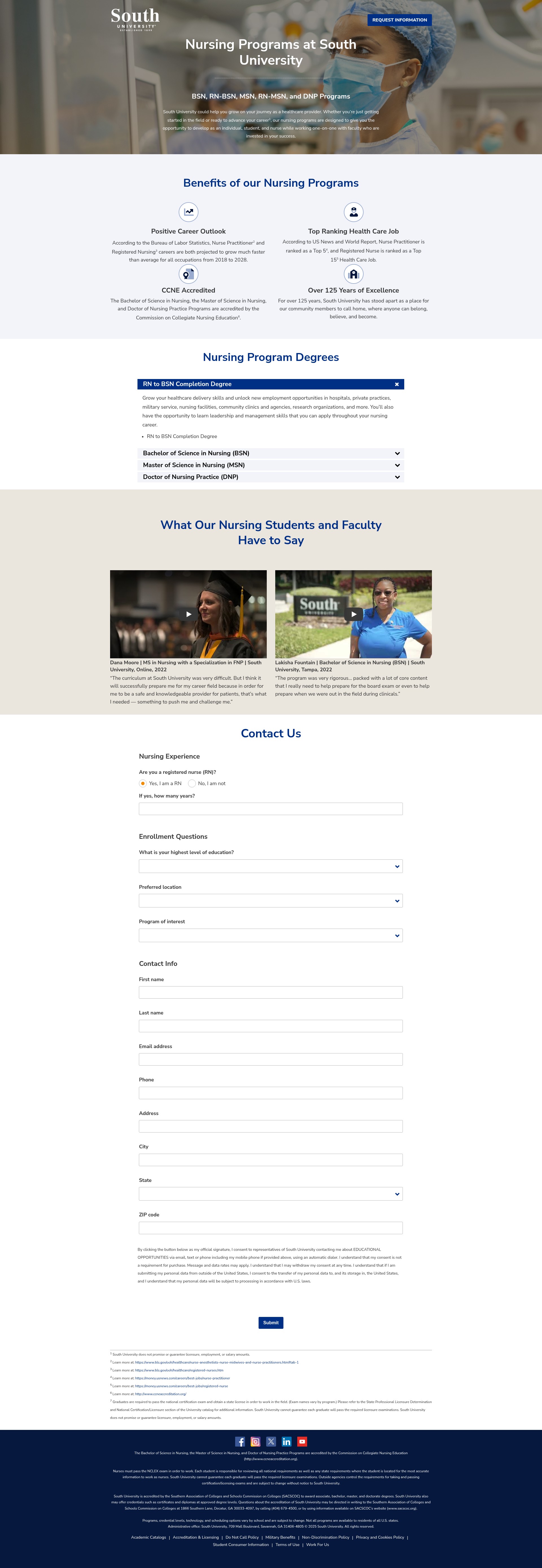 Landing Page