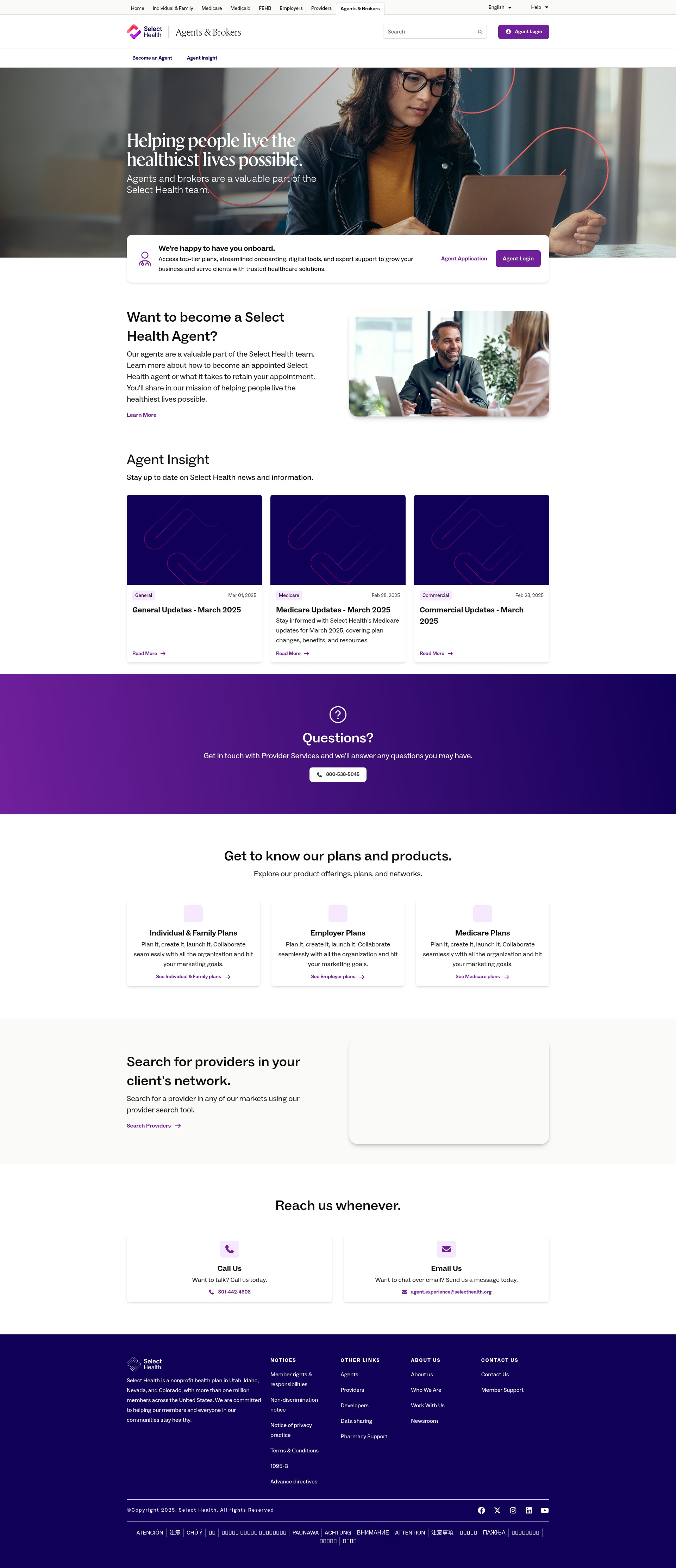 Landing Page