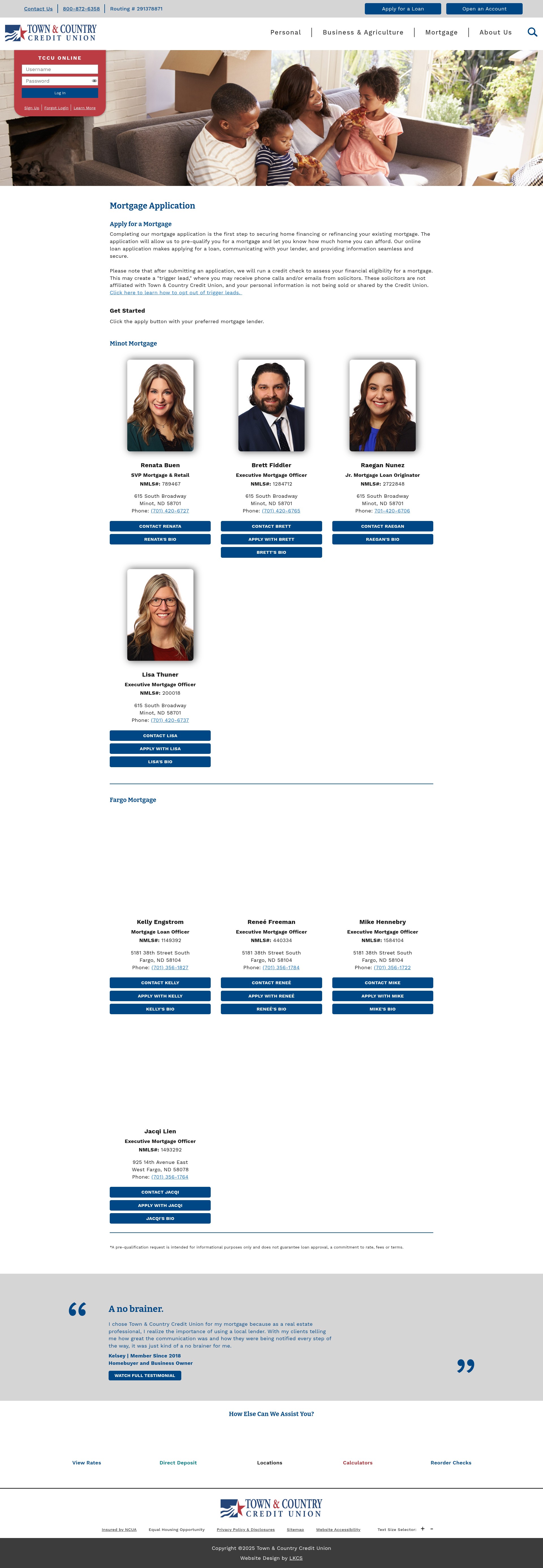 Landing Page