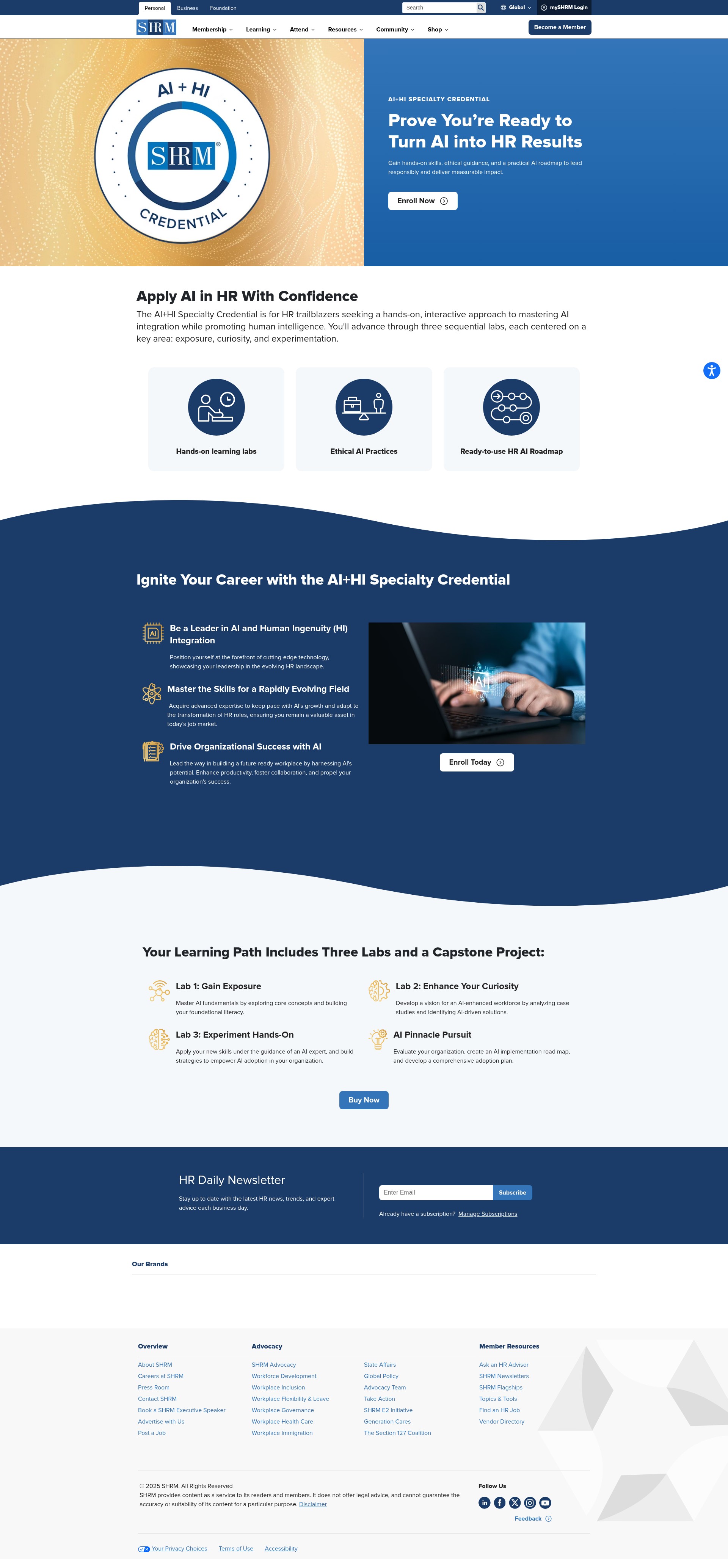Landing Page