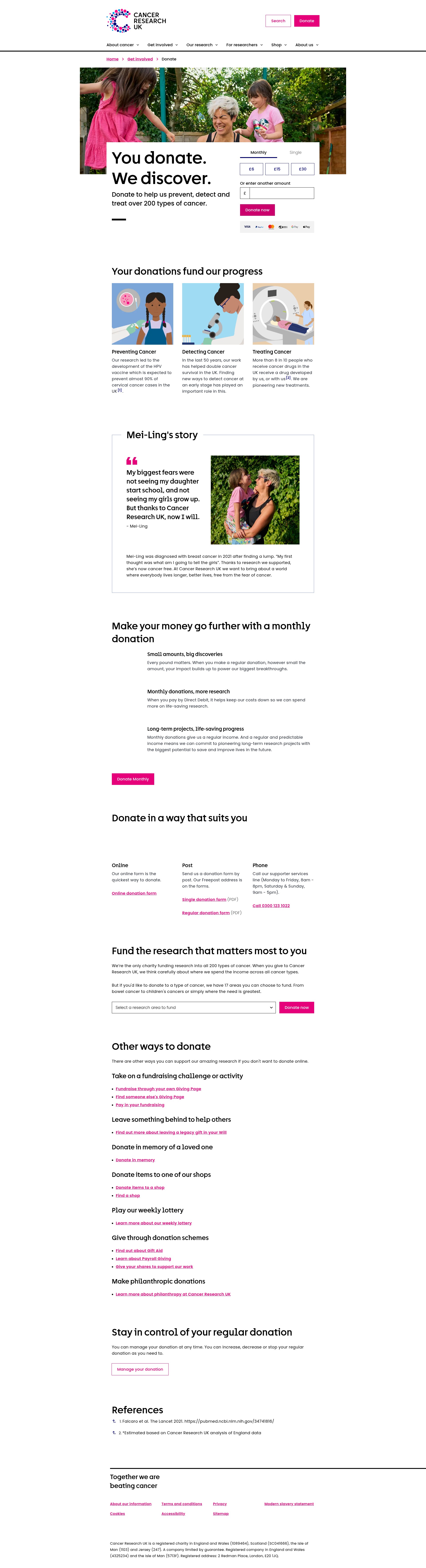 Landing Page
