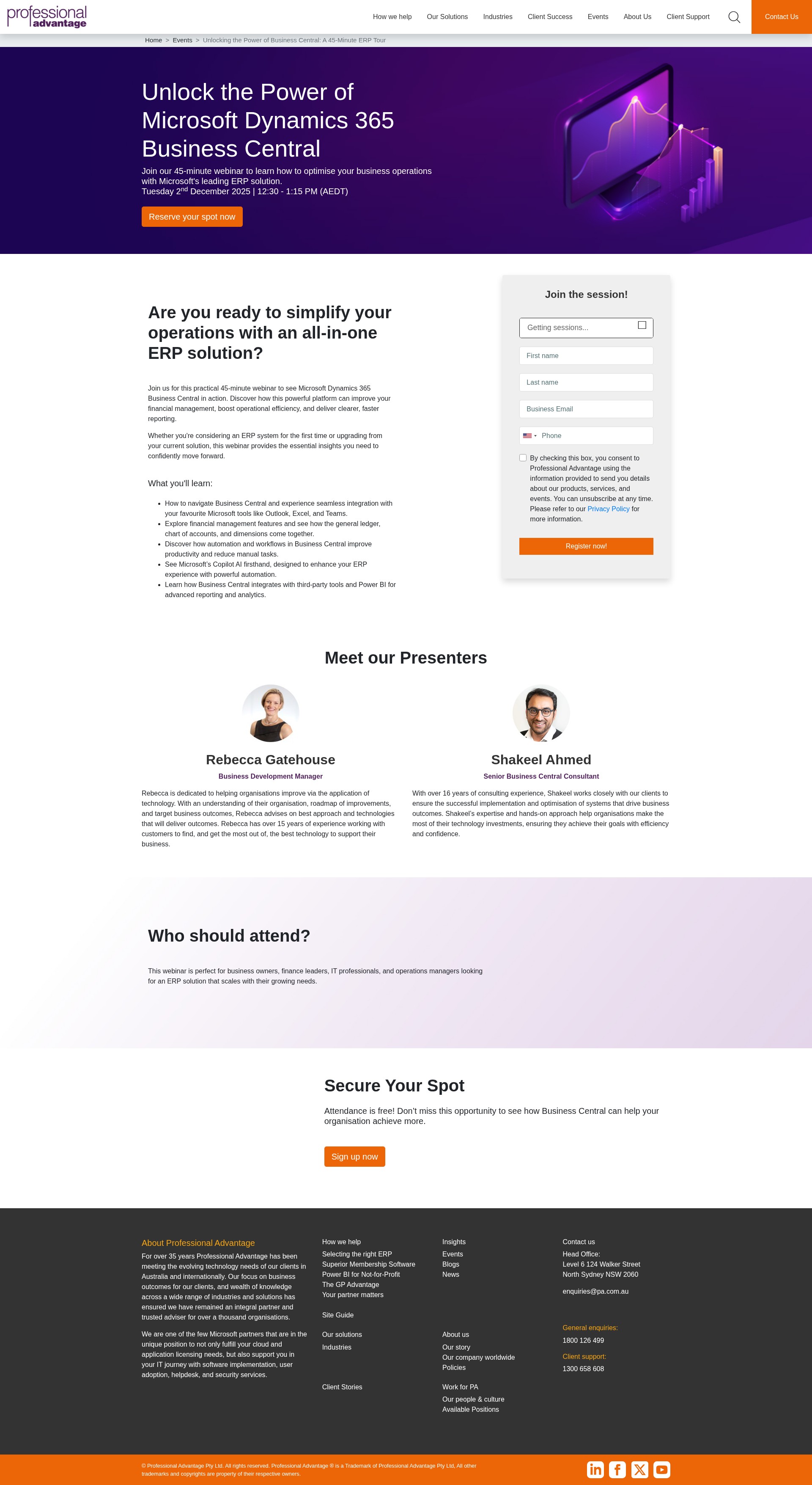 Landing Page