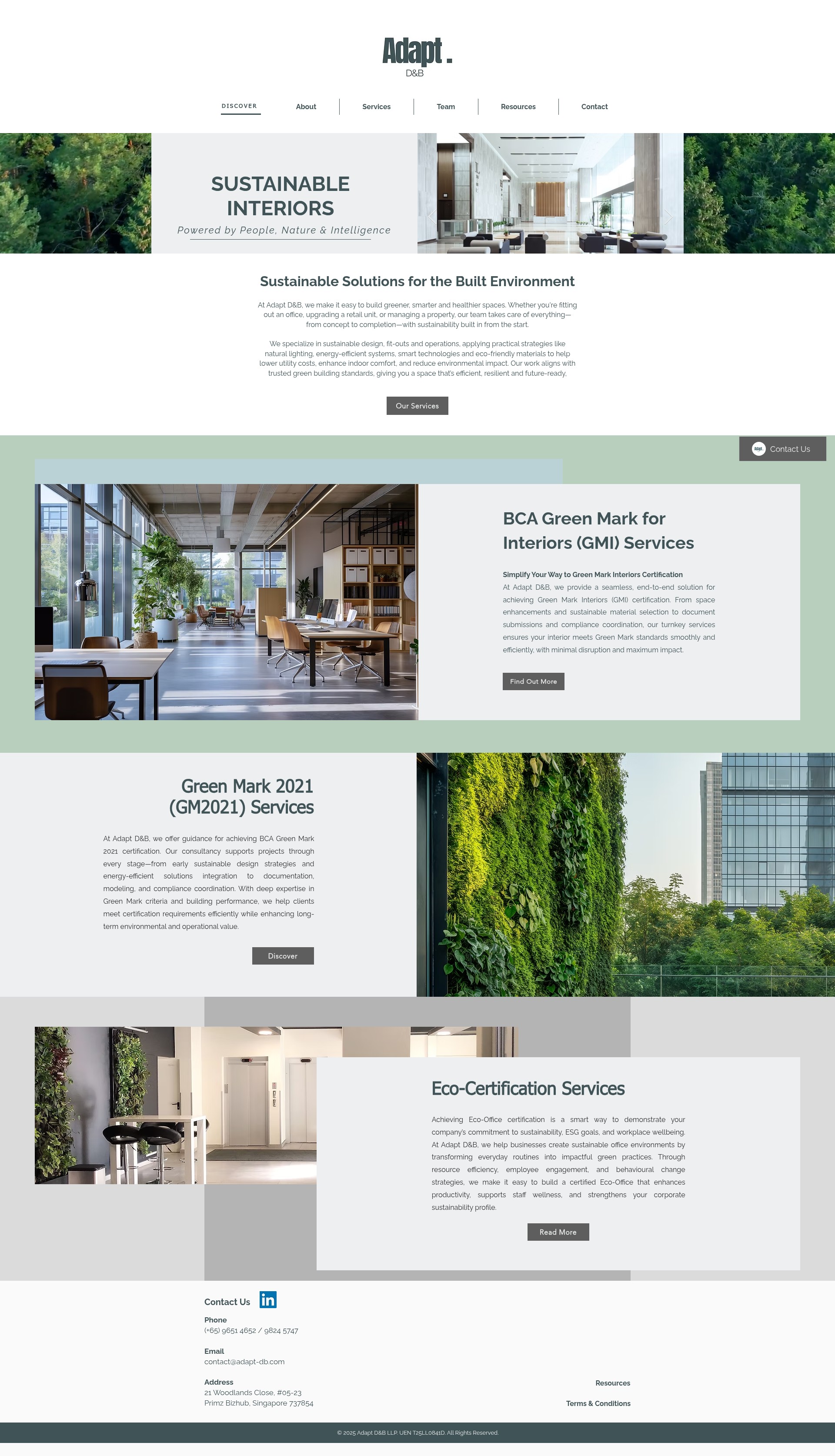 Landing Page