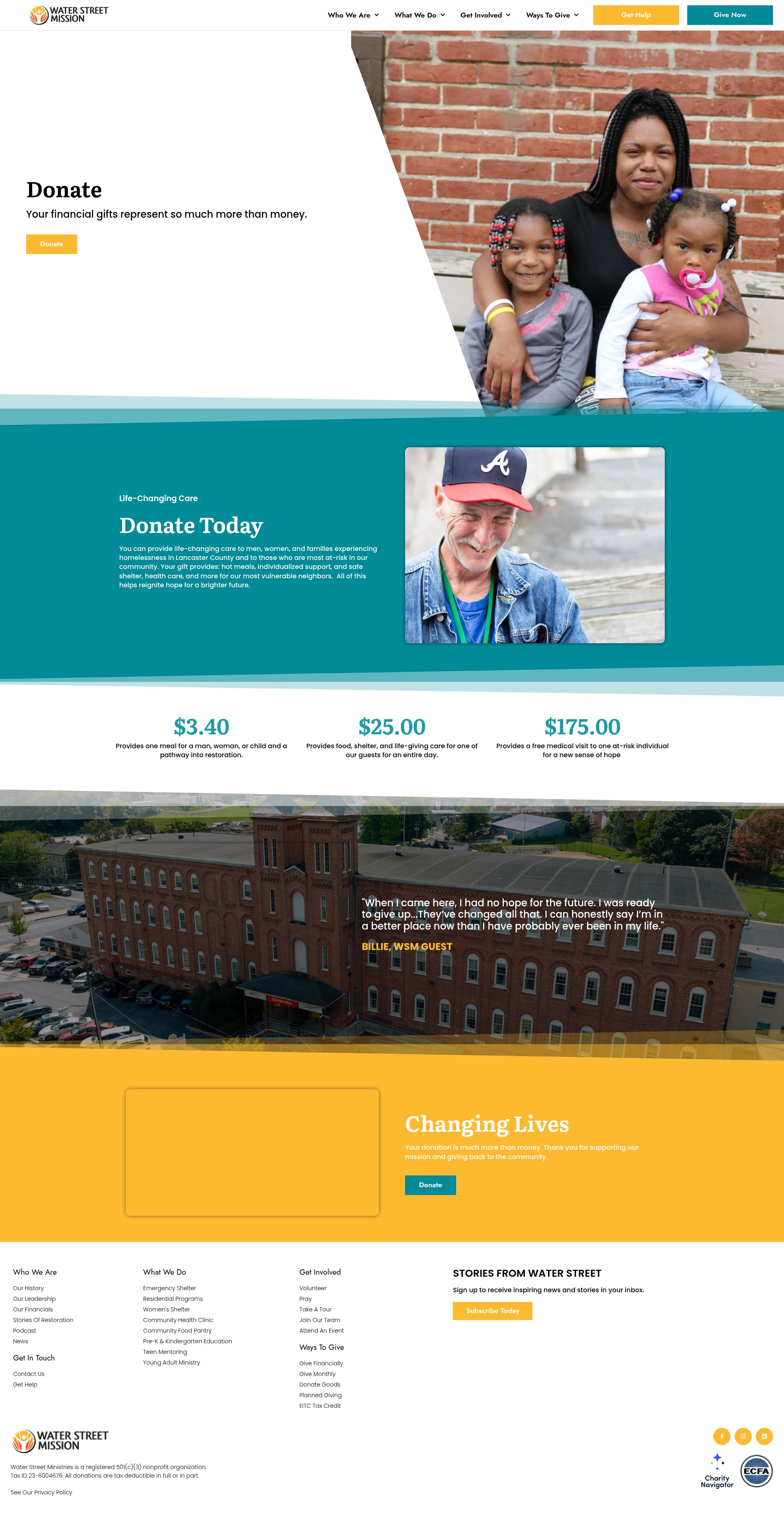 Landing Page