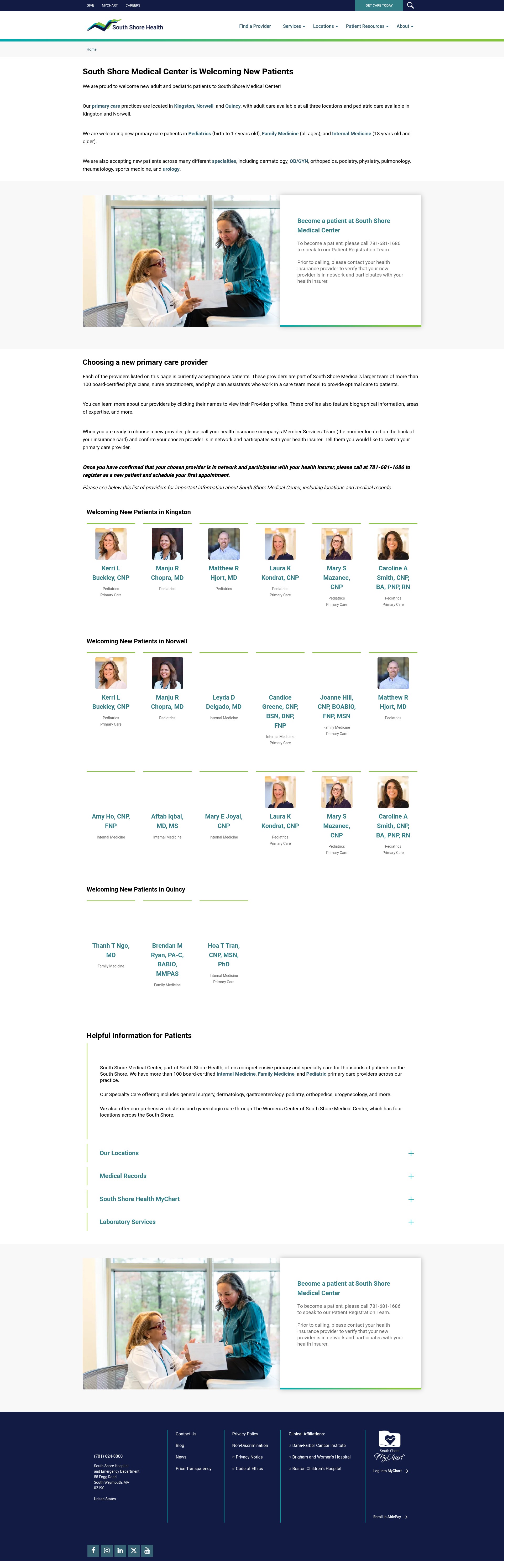 Landing Page