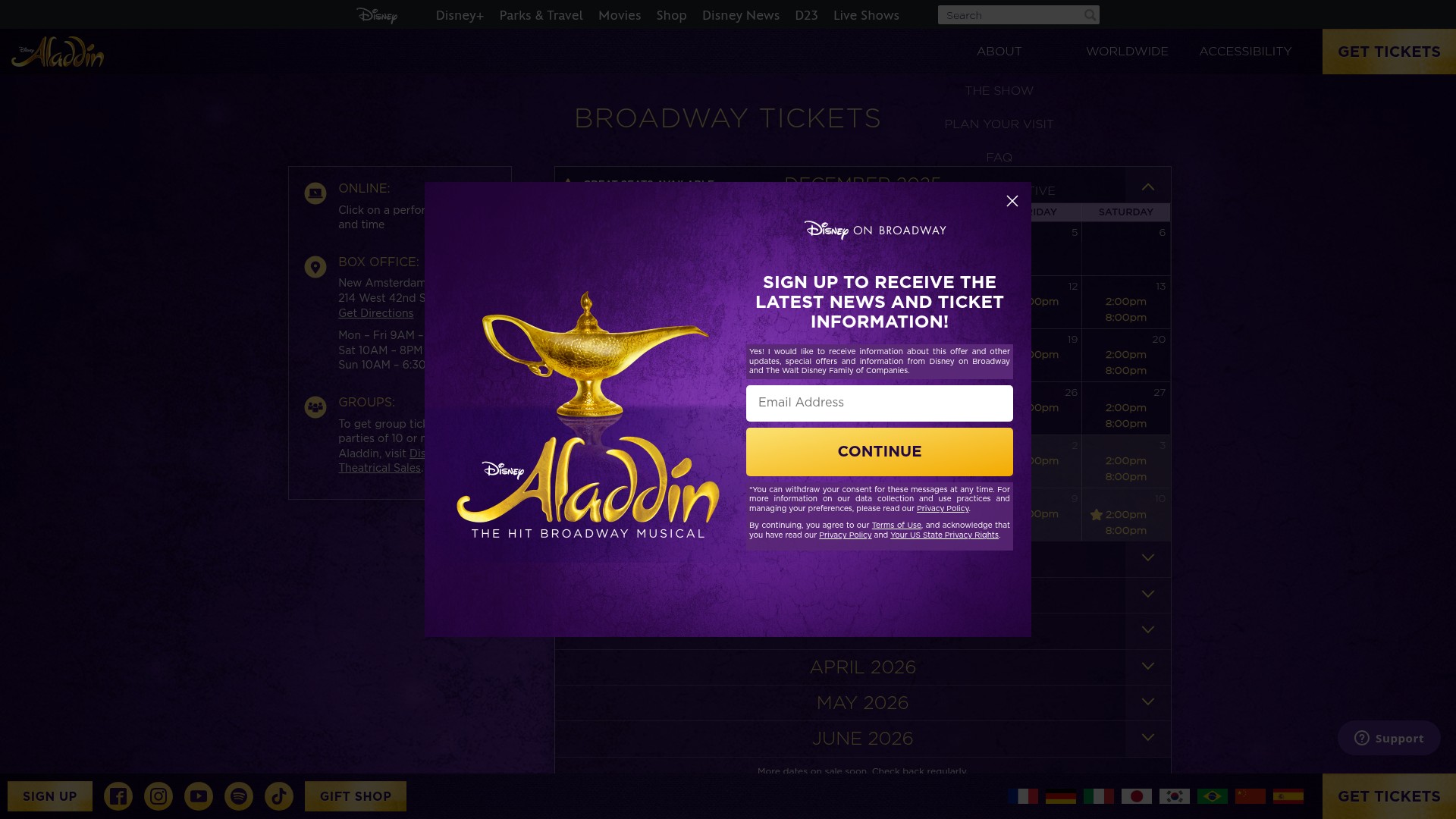 Landing Page