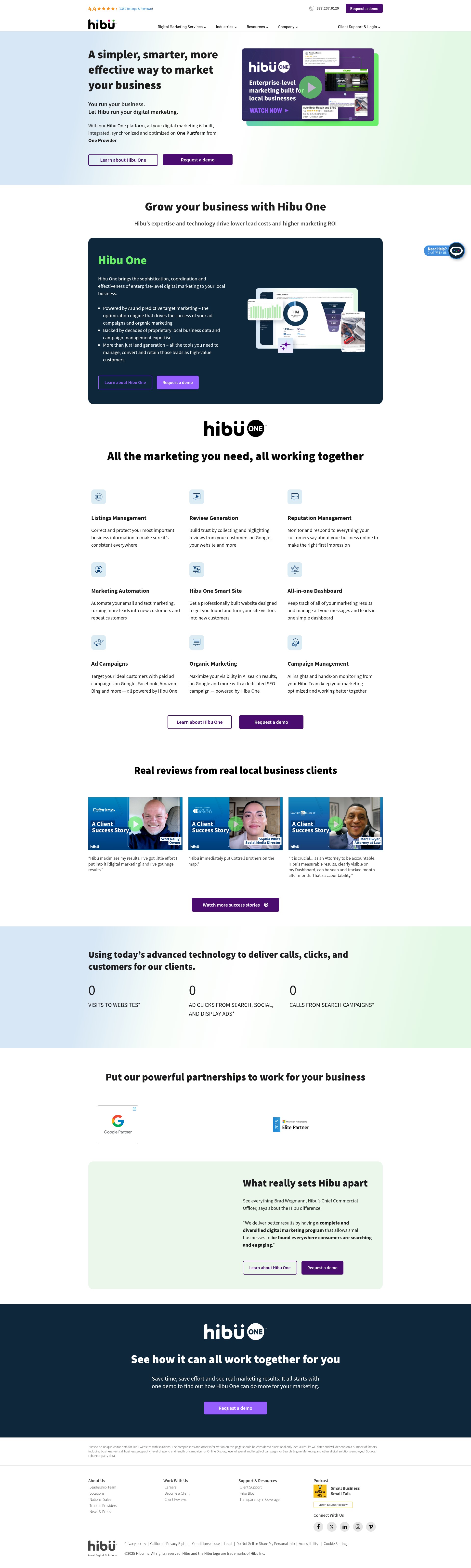 Landing Page