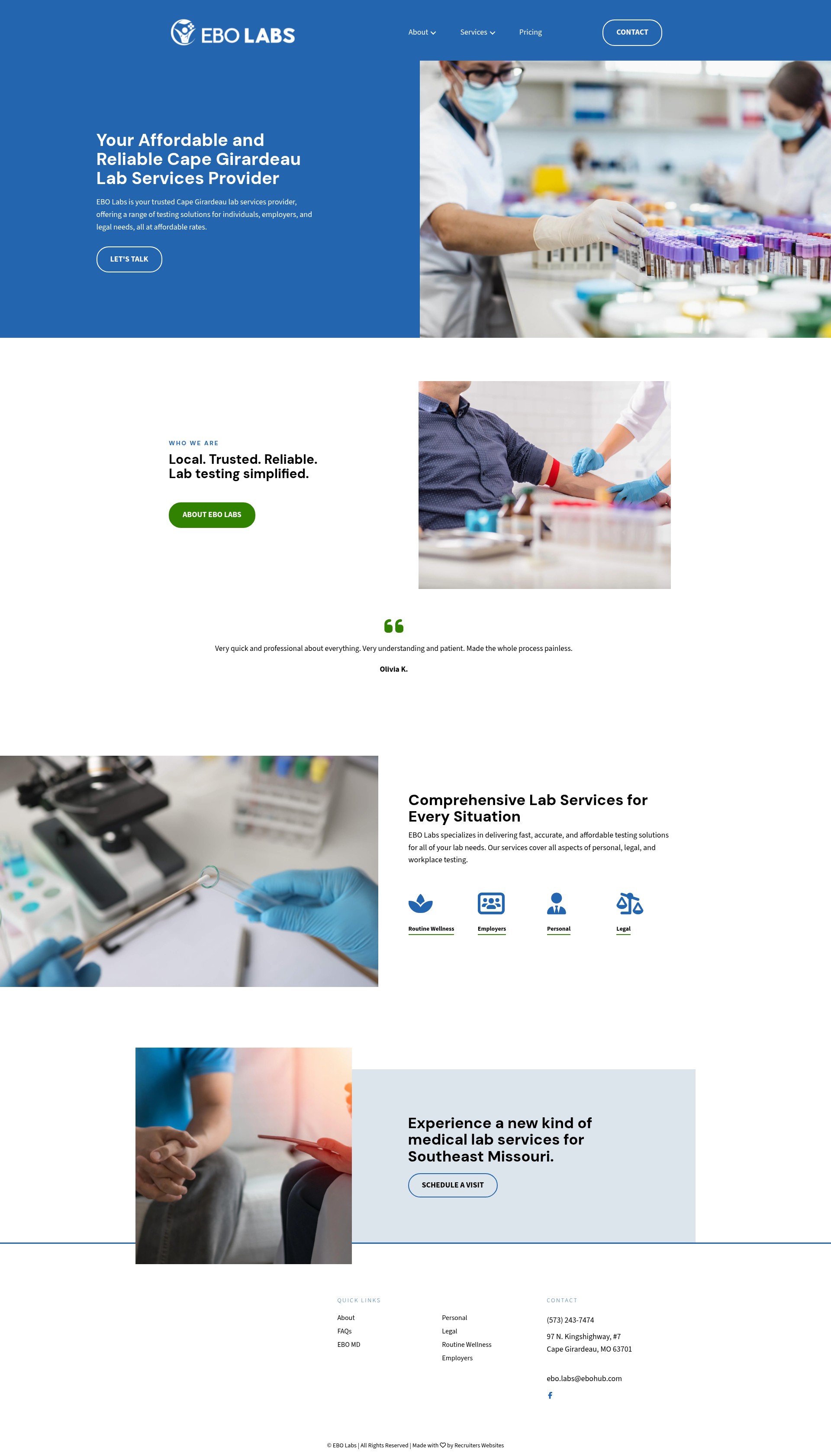 Landing Page