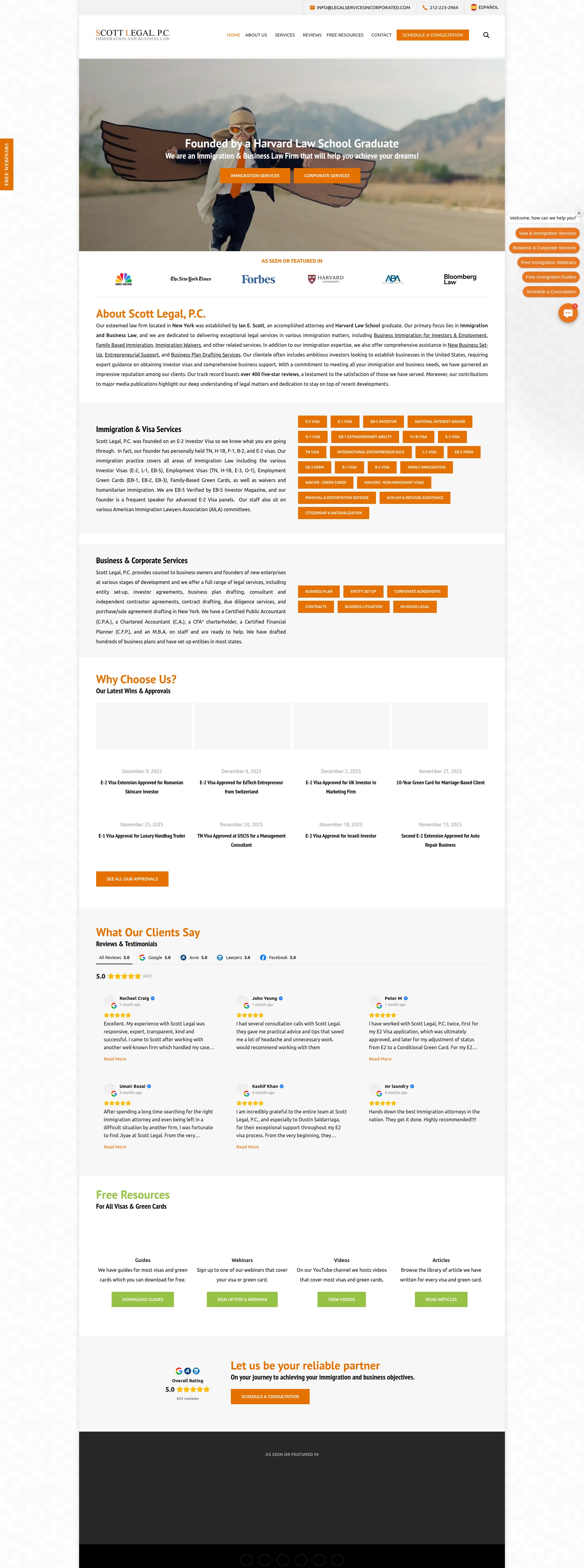 Landing Page