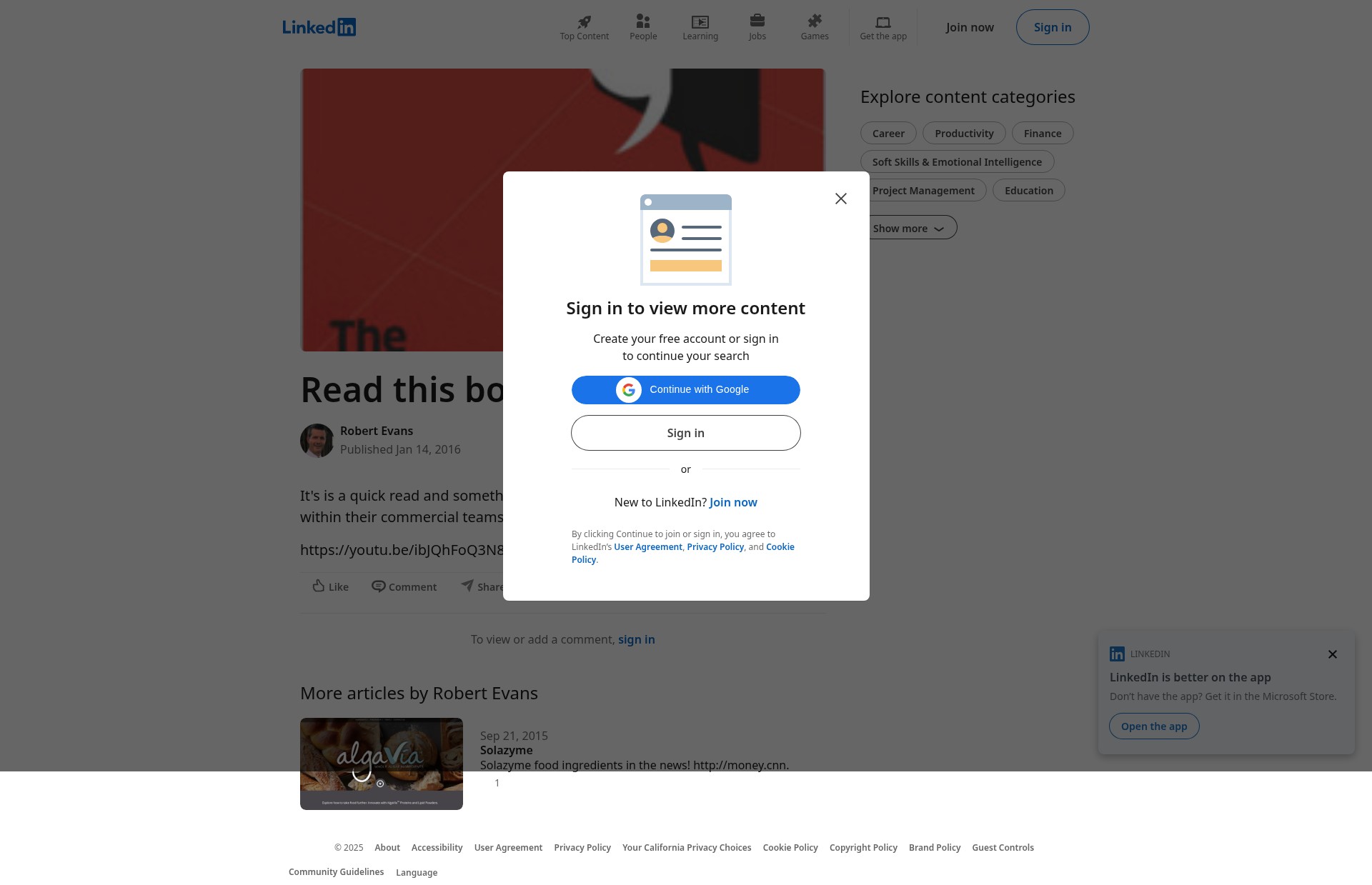 Landing Page