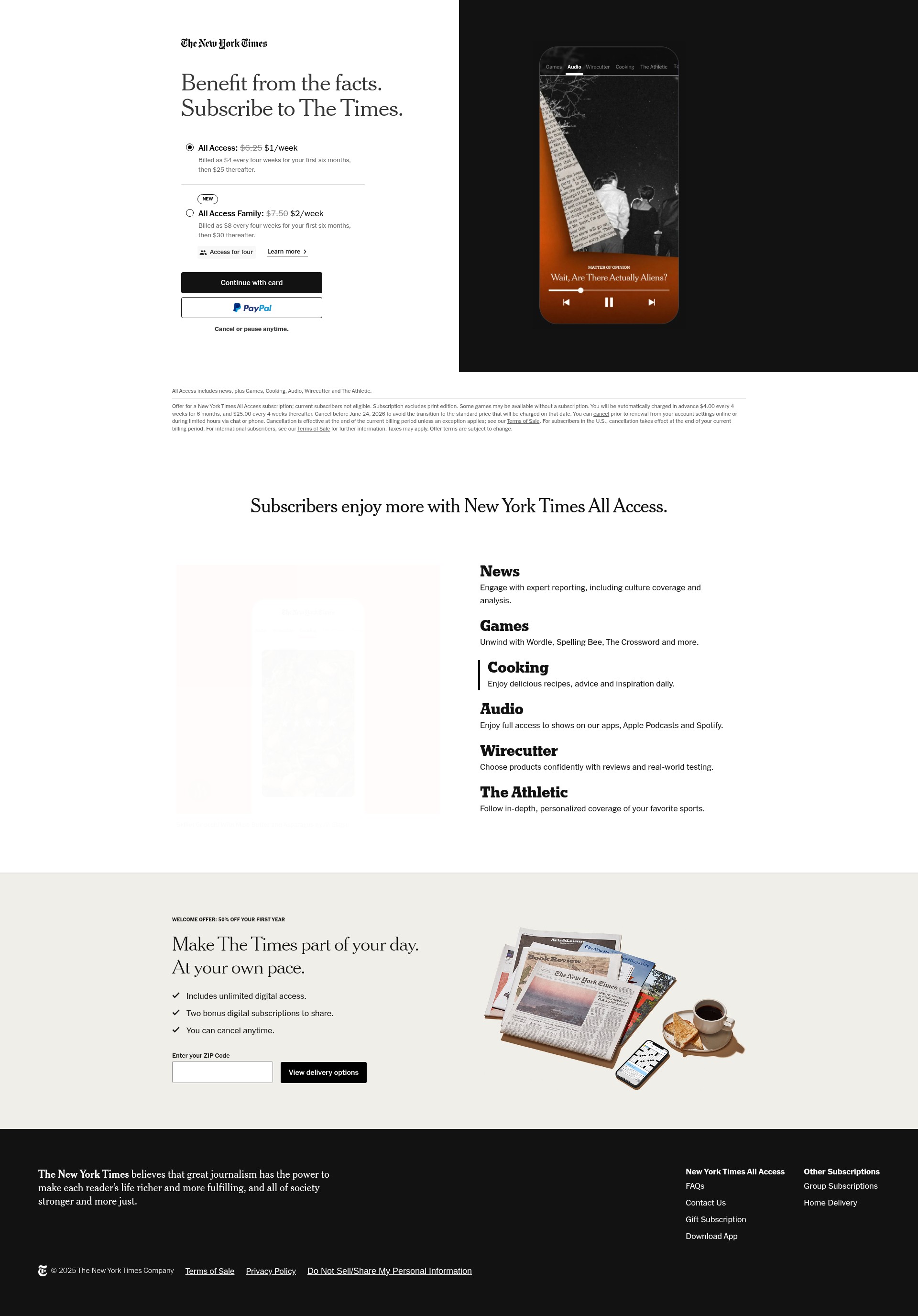 Landing Page