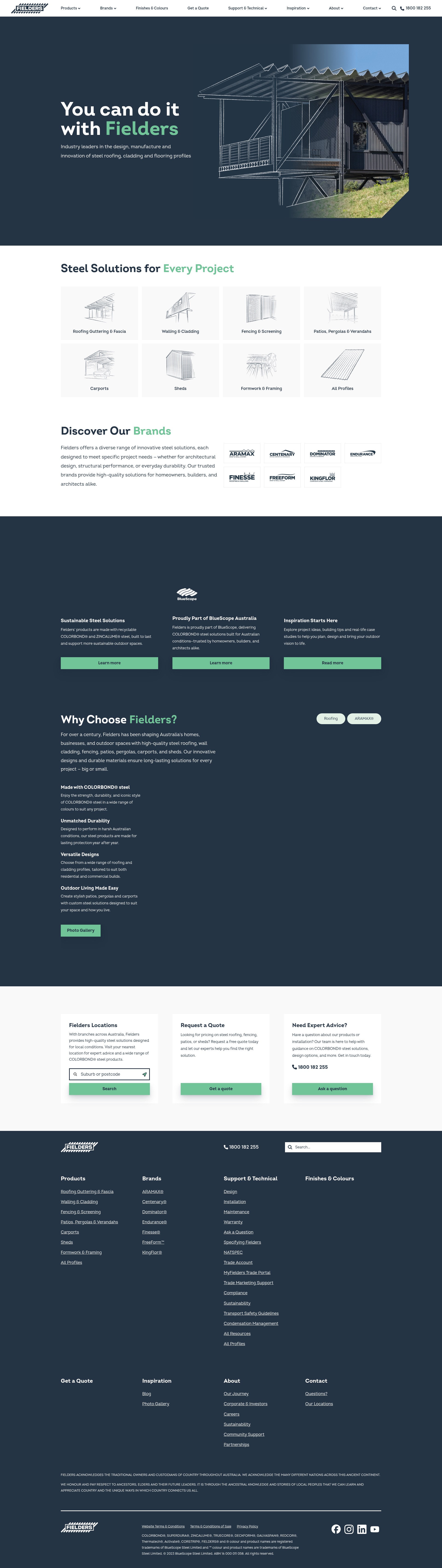 Landing Page