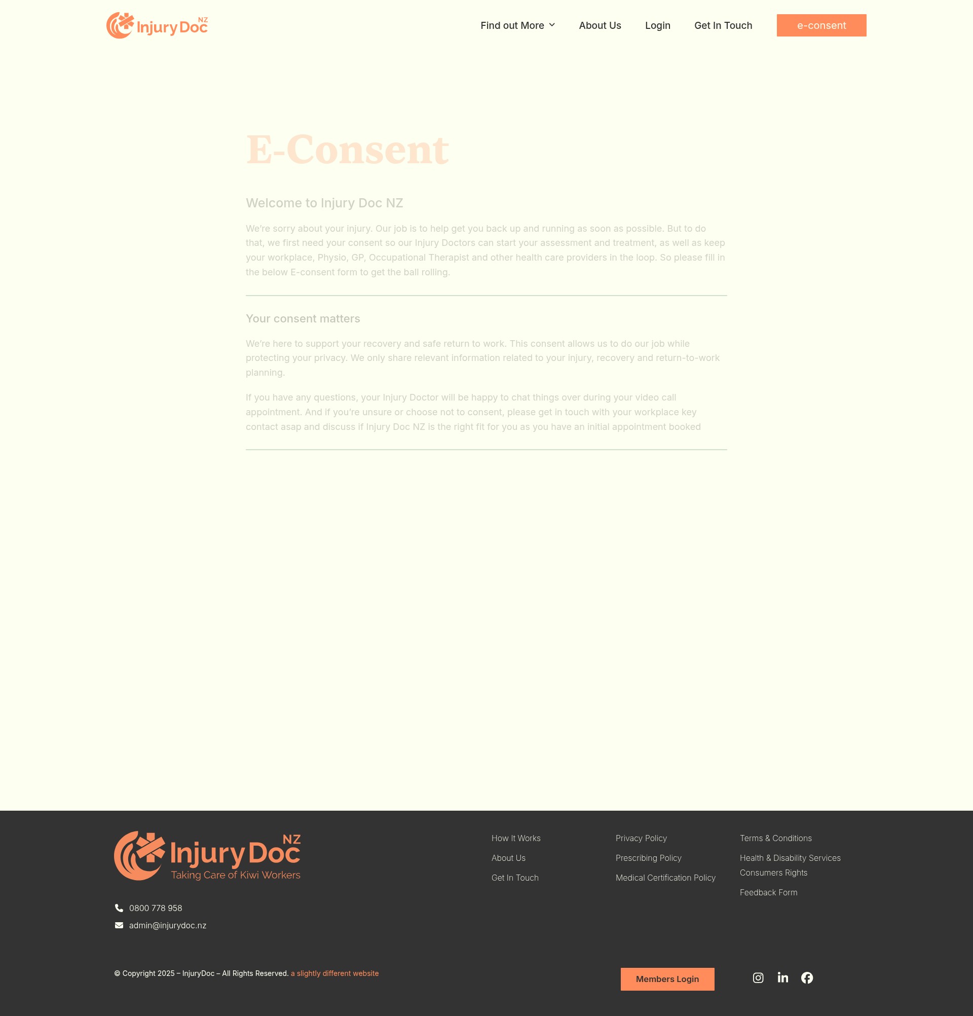 Landing Page