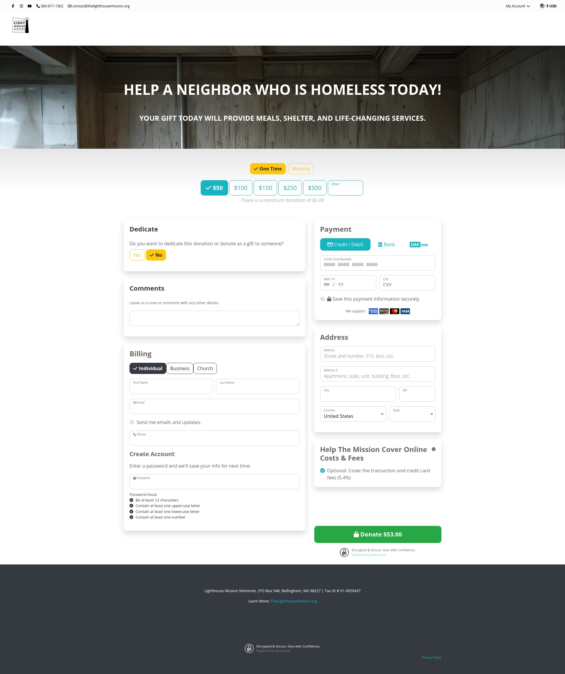 Landing Page
