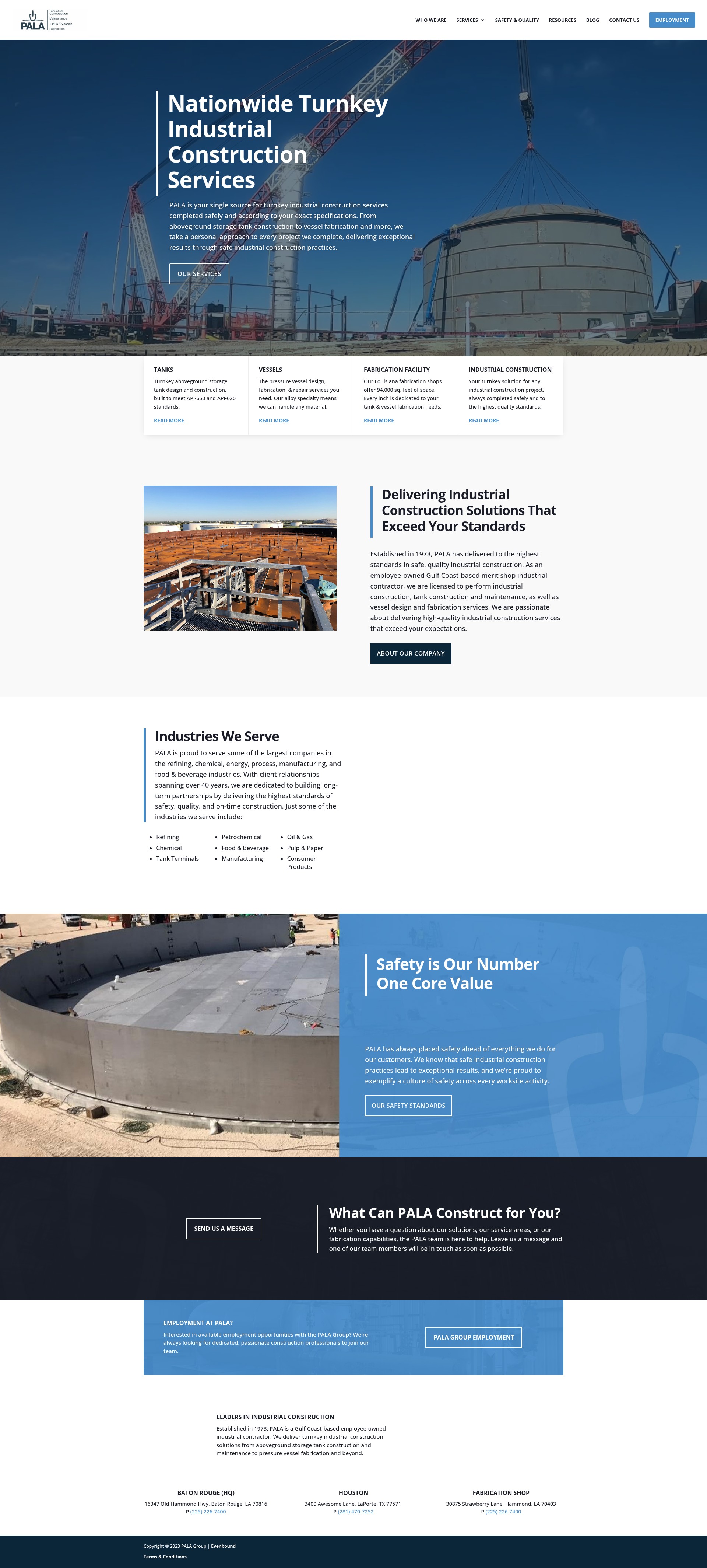 Landing Page