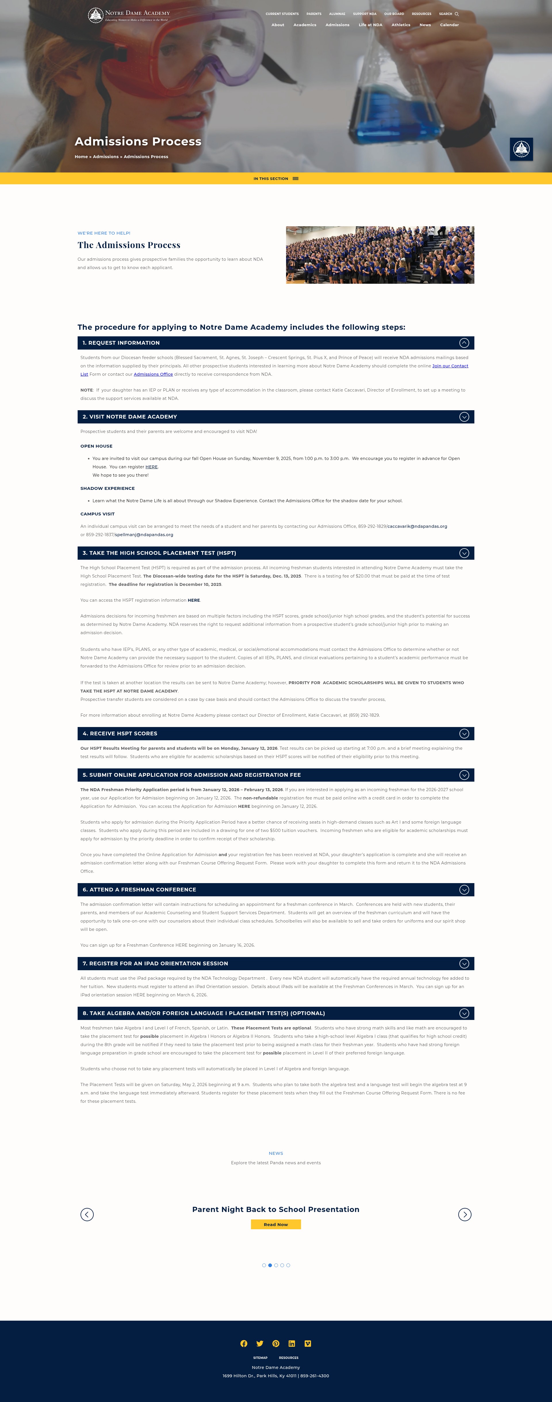 Landing Page