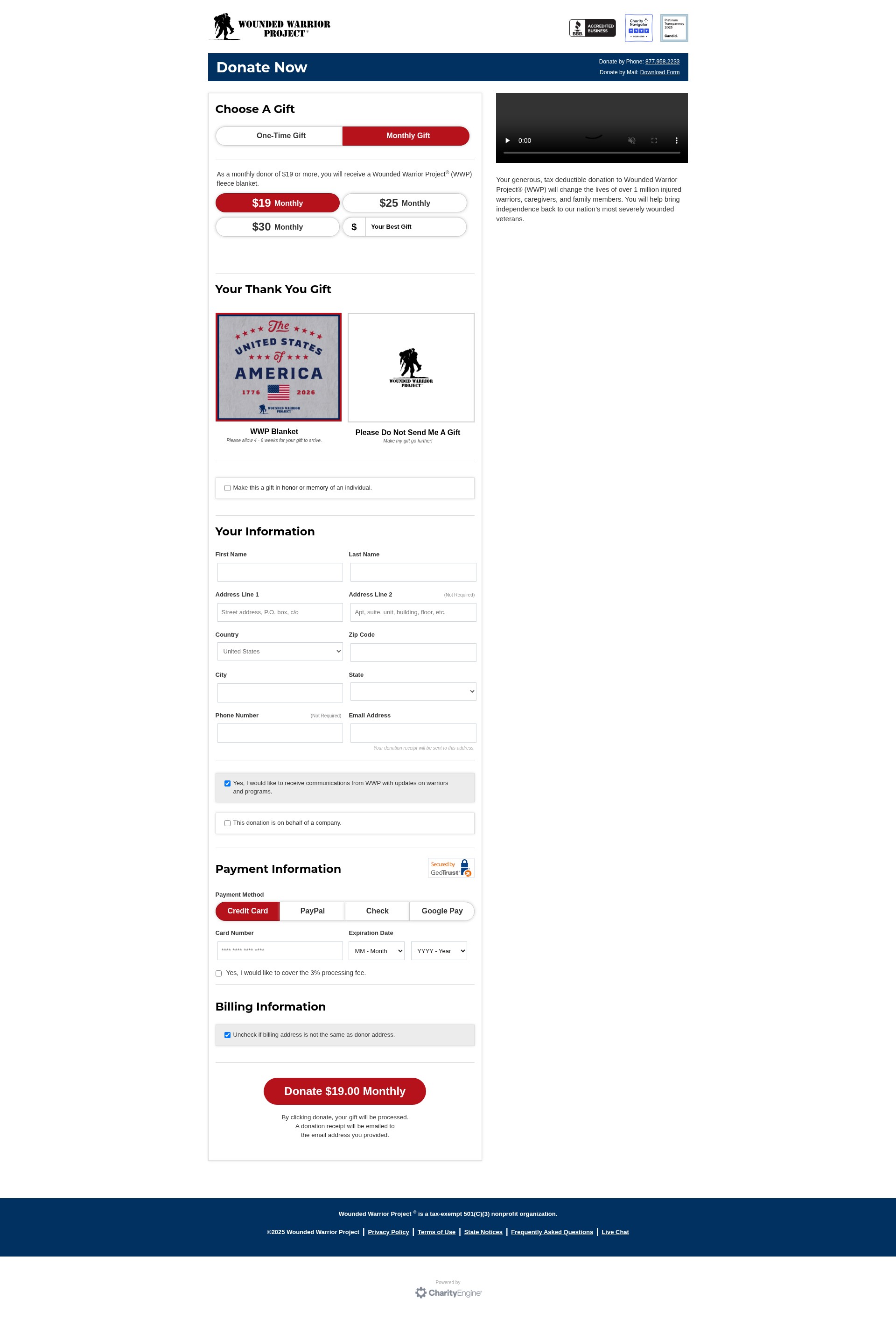 Landing Page