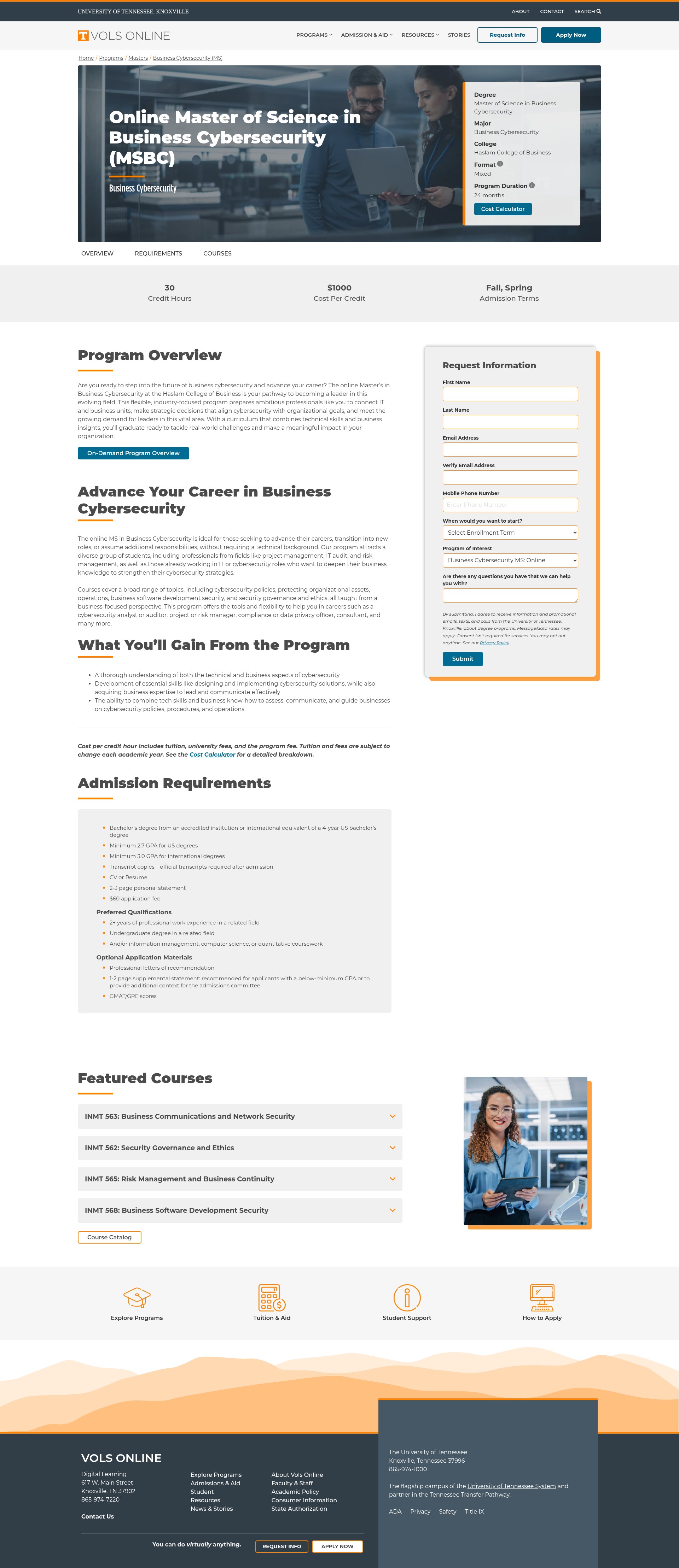 Landing Page