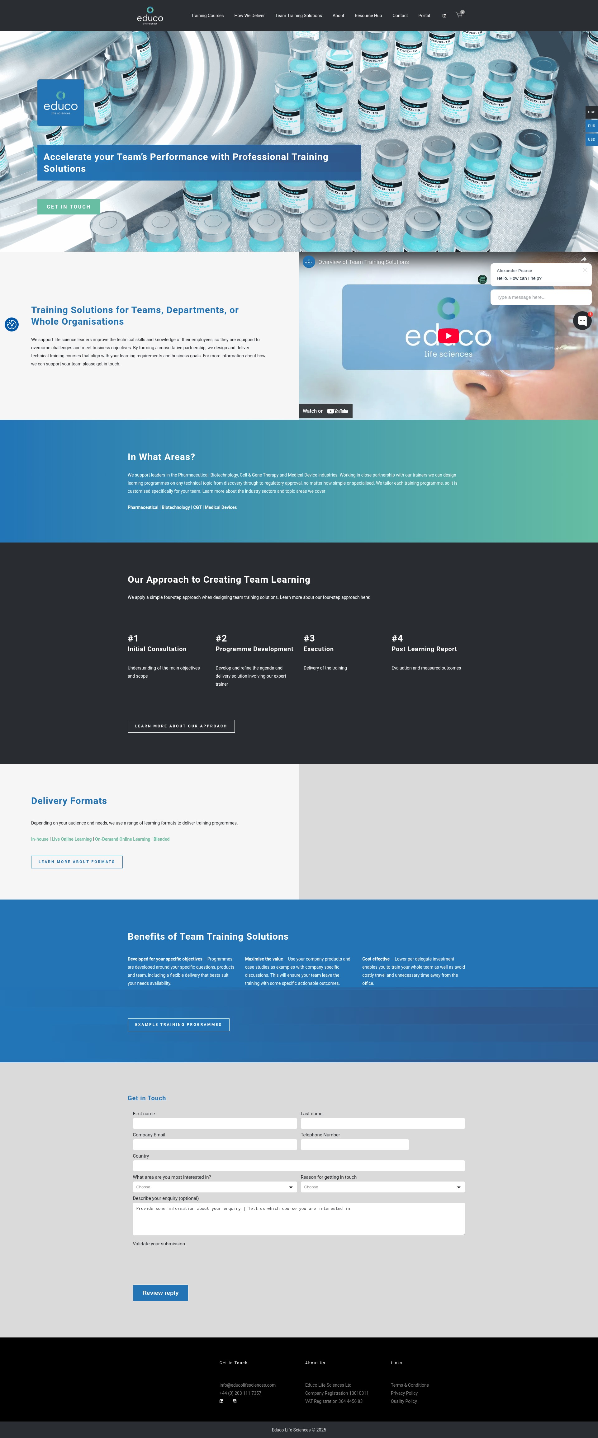 Landing Page