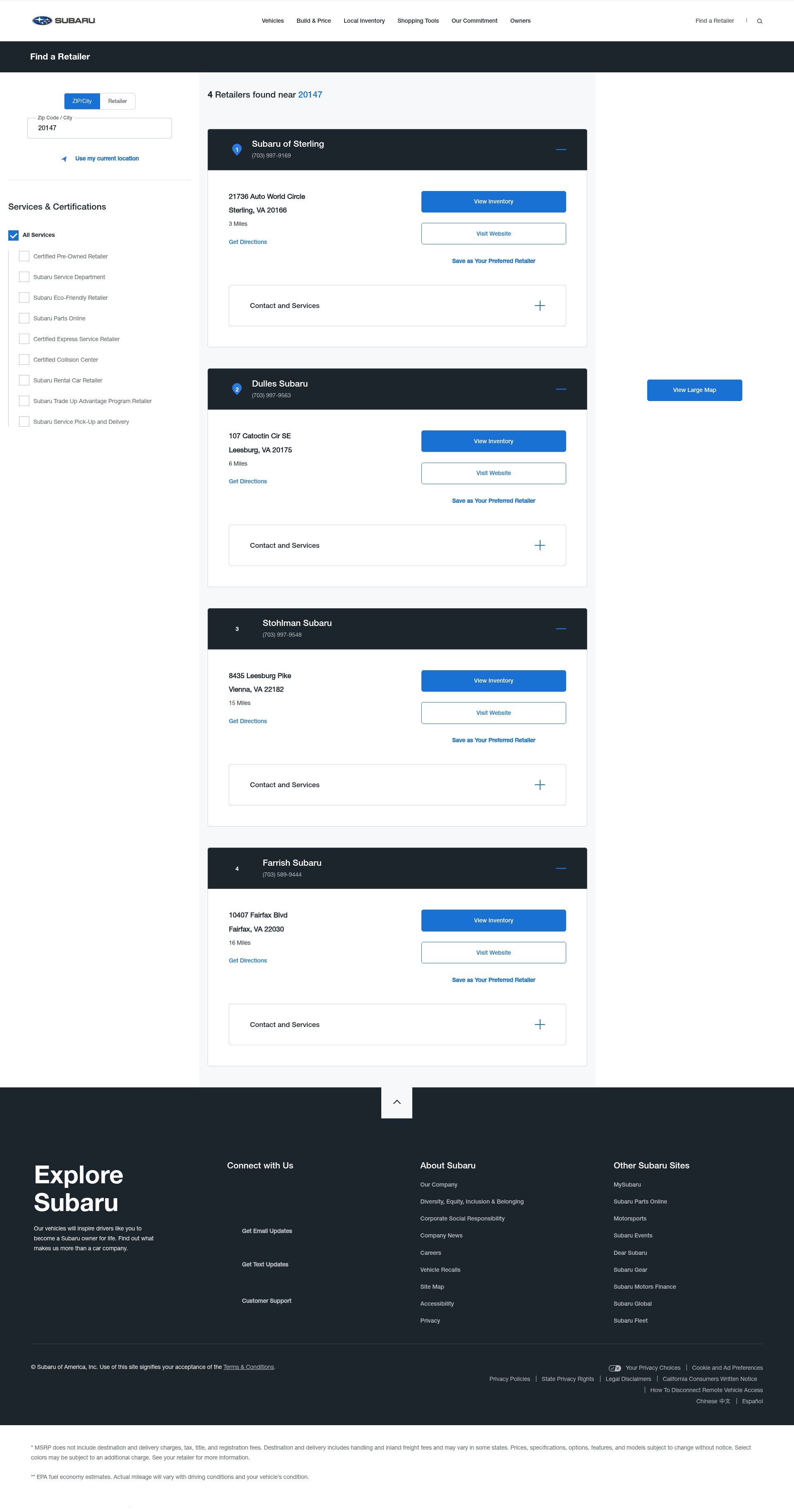 Landing Page