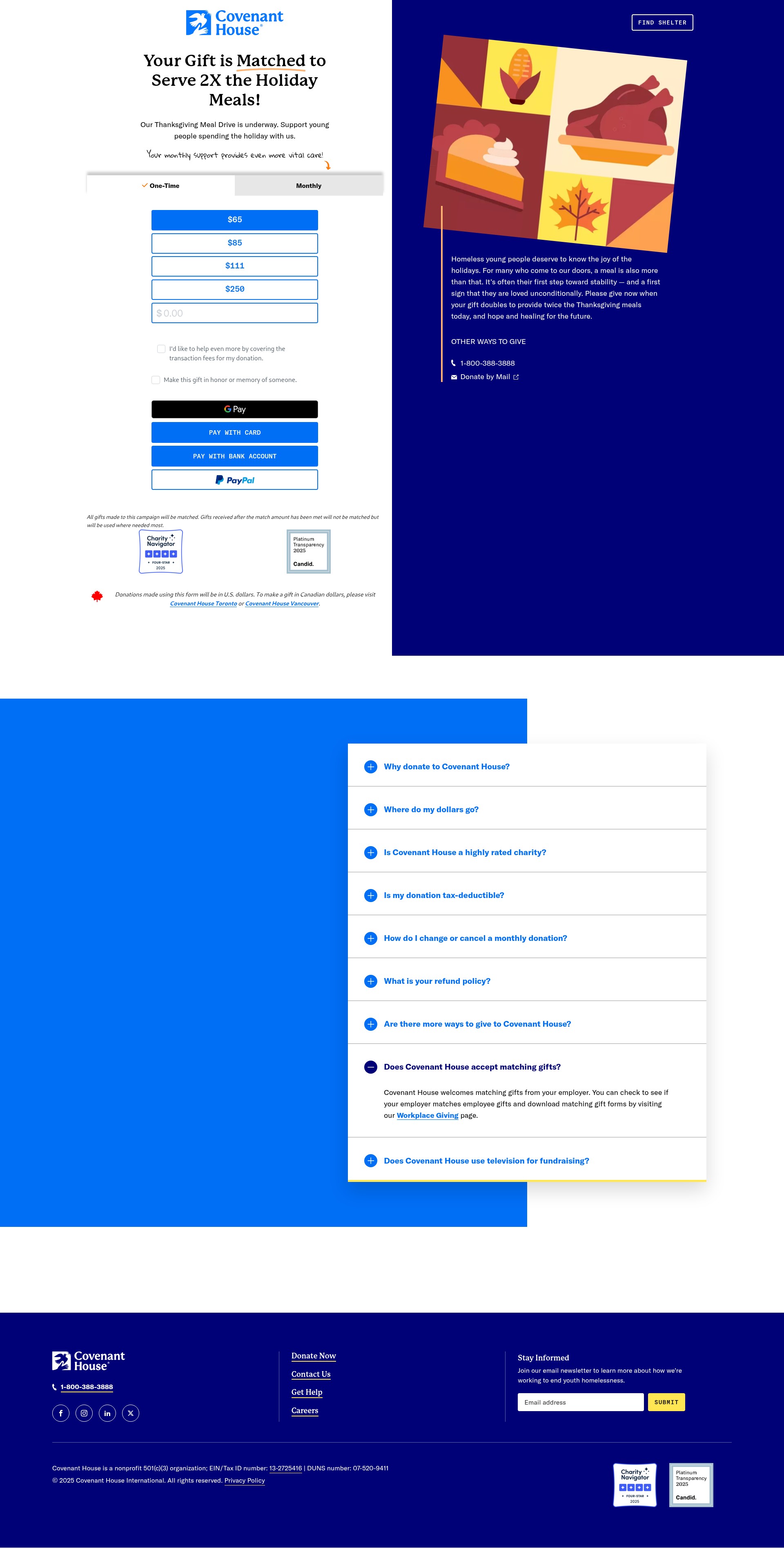 Landing Page