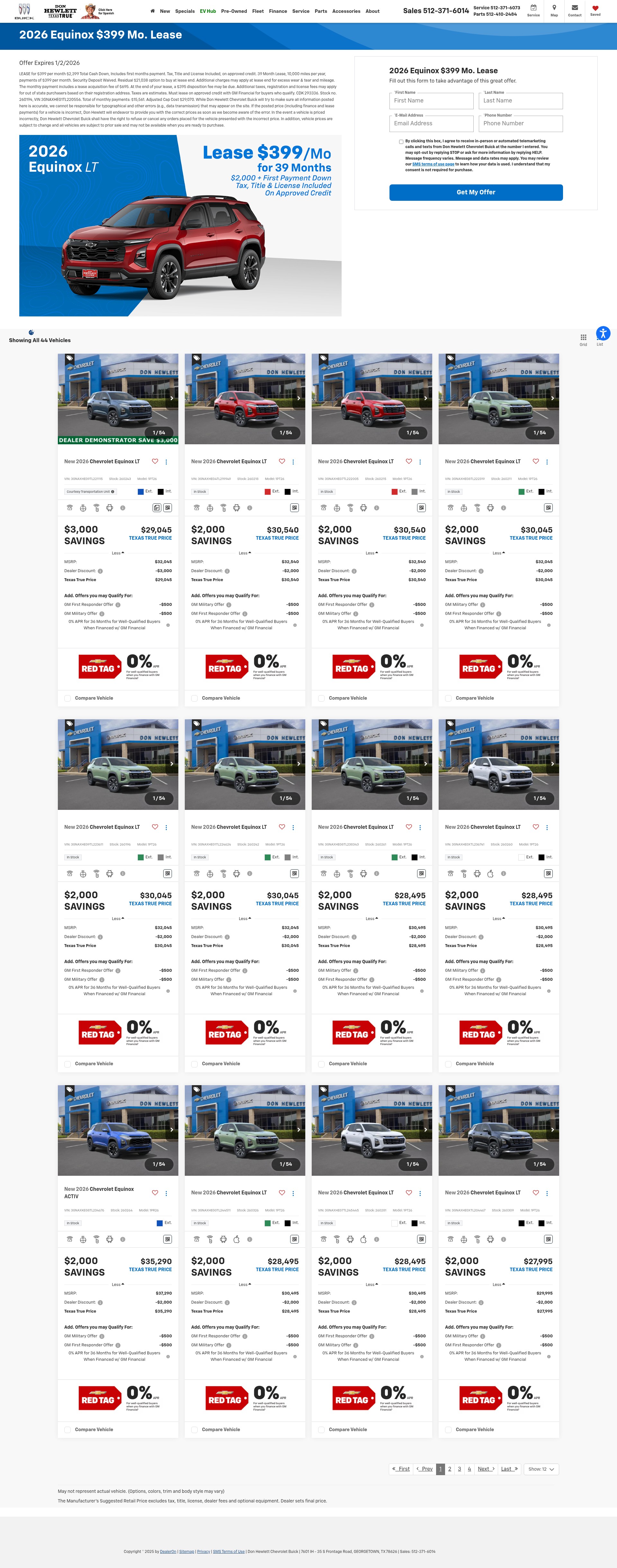 Landing Page