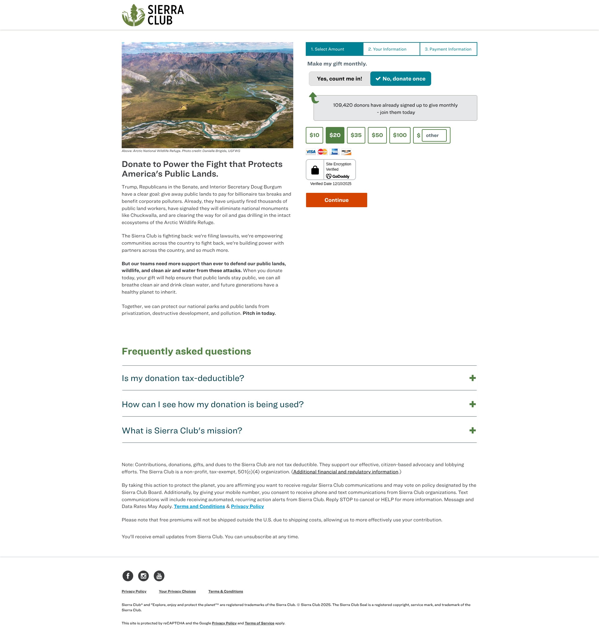 Landing Page