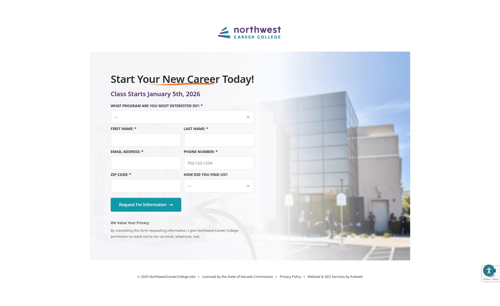 Landing Page