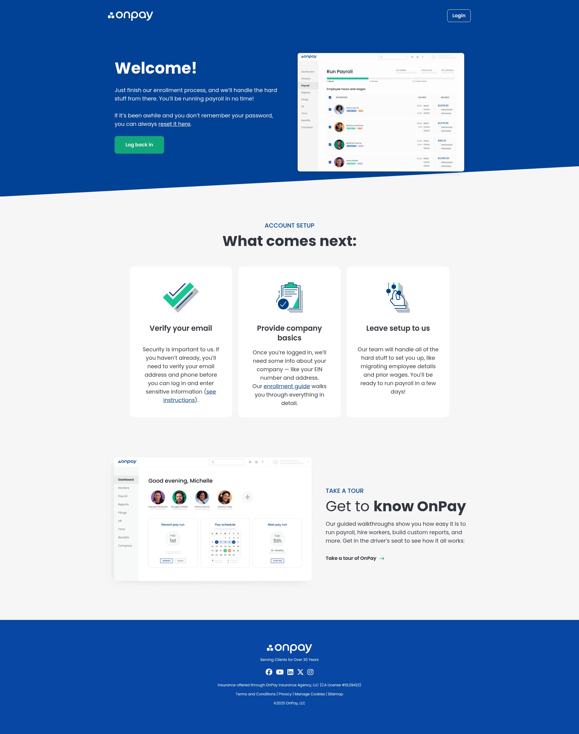 Landing Page