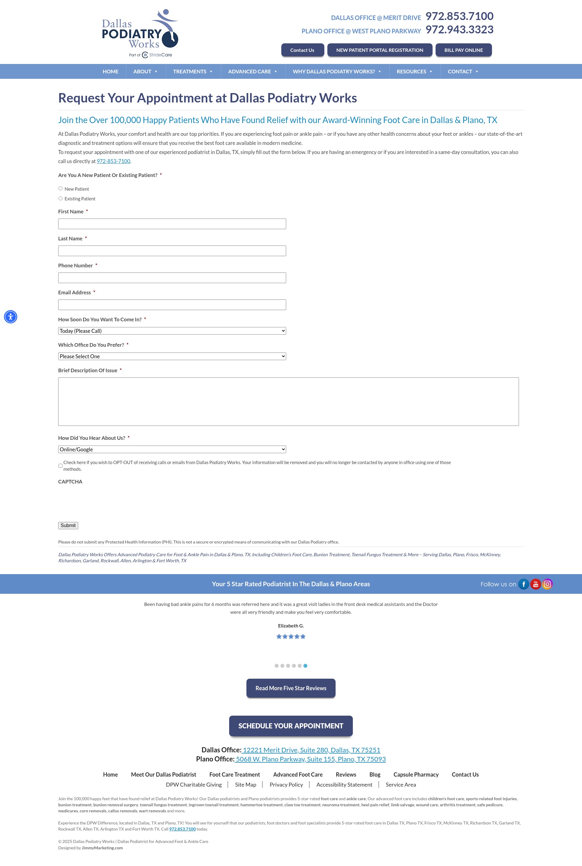 Landing Page