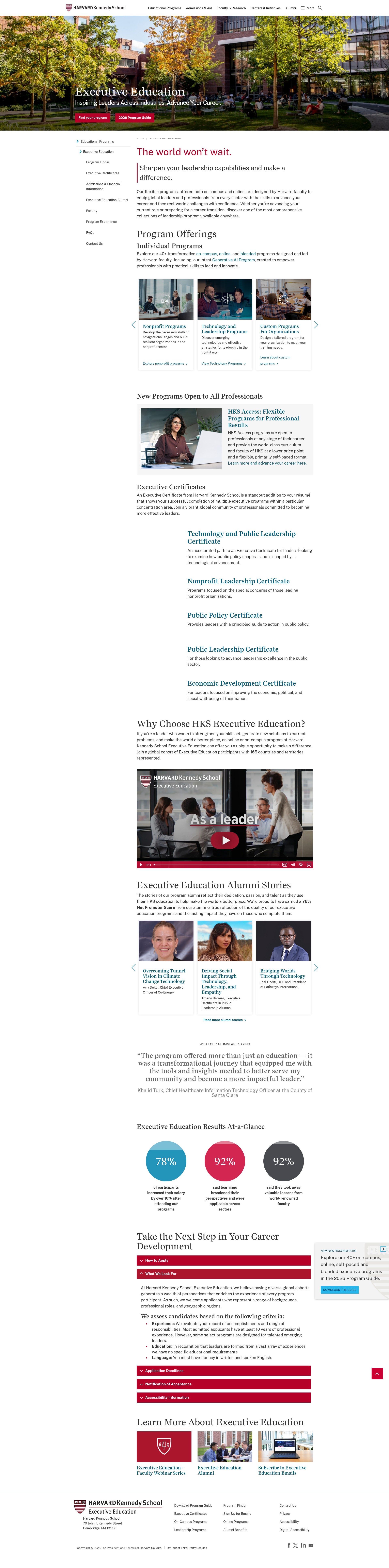 Landing Page