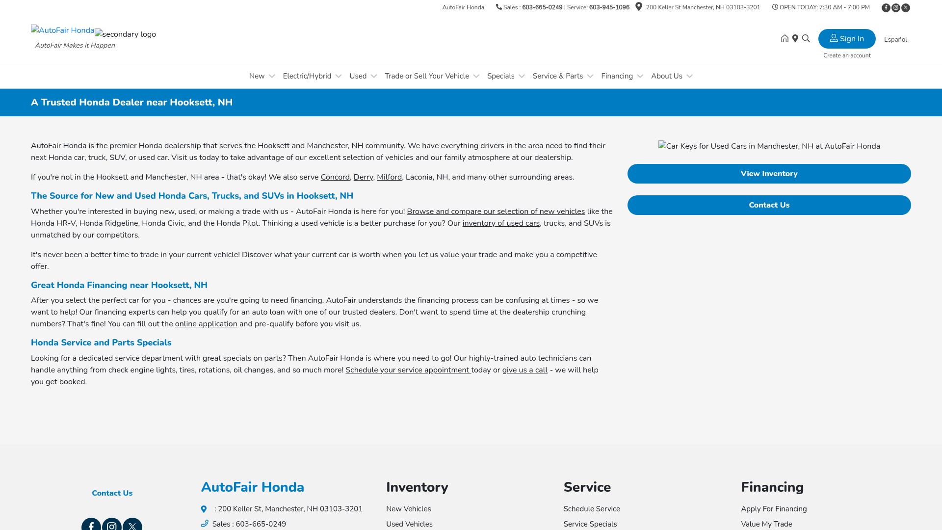 Landing Page
