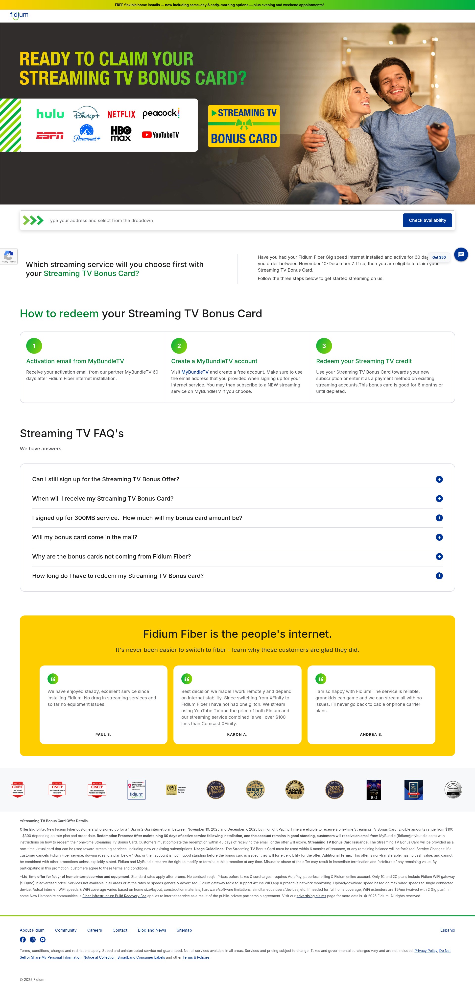 Landing Page
