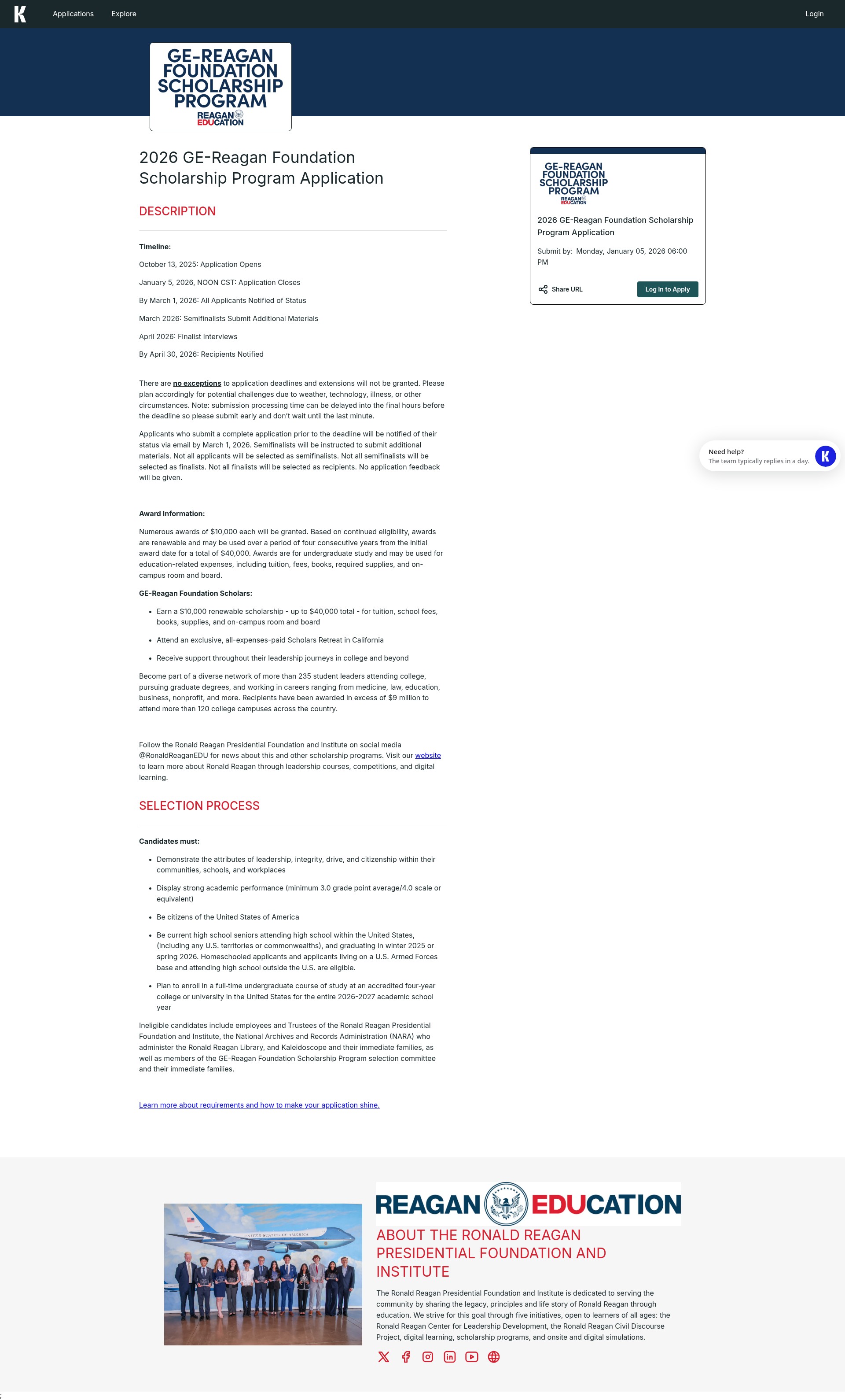 Landing Page
