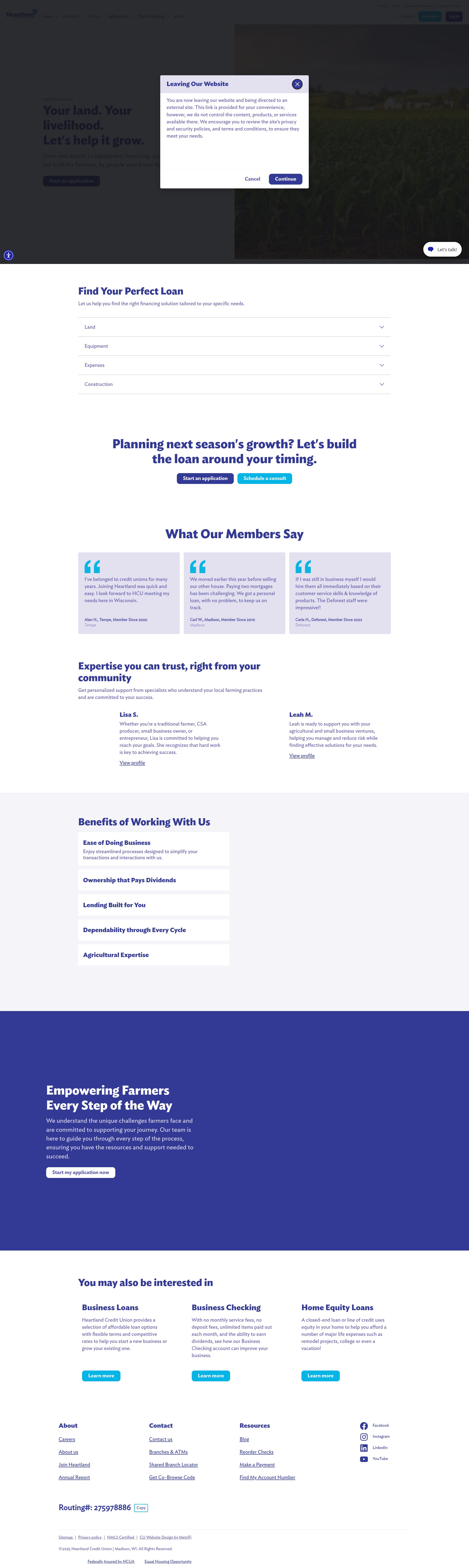Landing Page