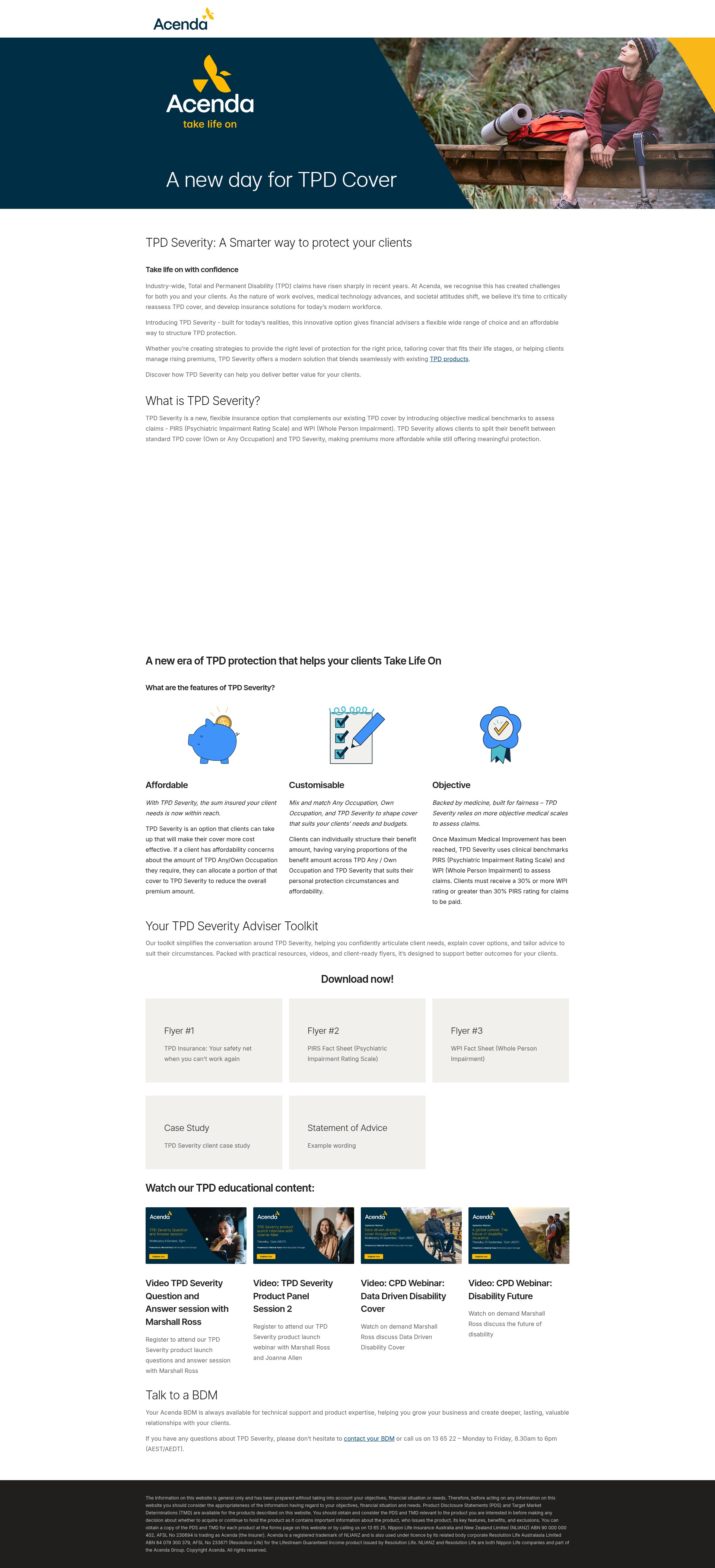 Landing Page