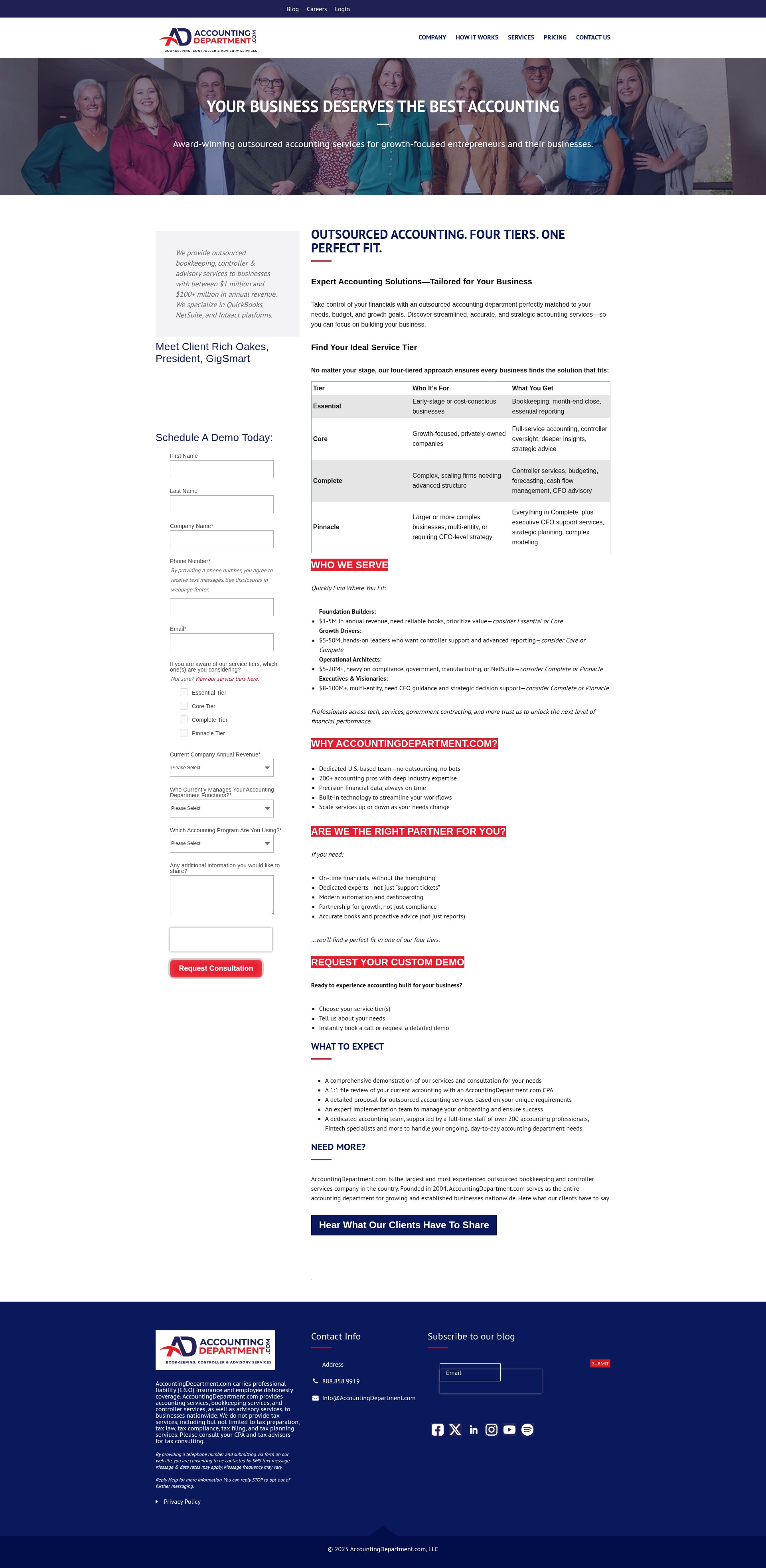 Landing Page