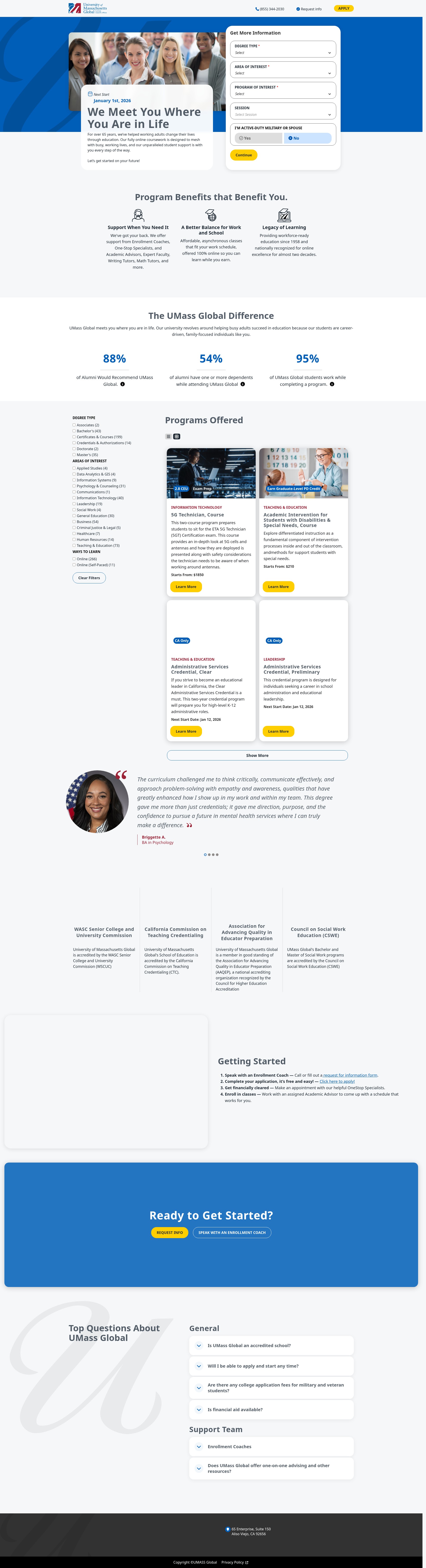 Landing Page