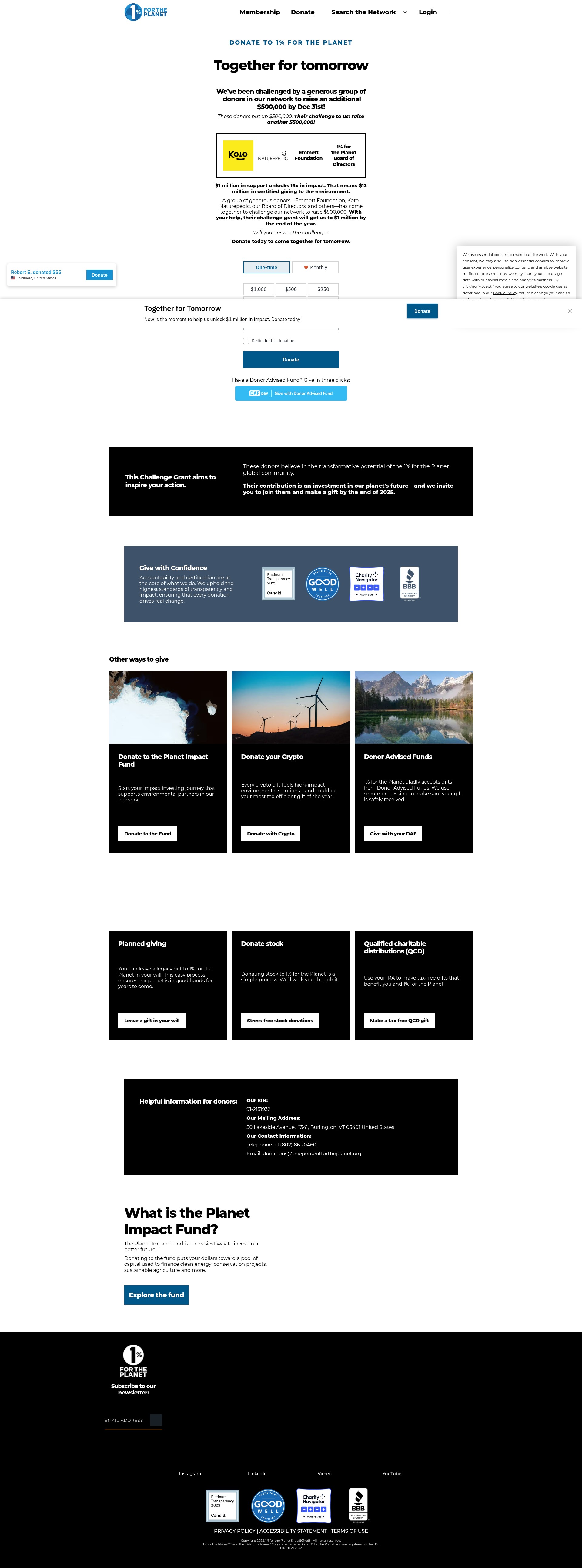 Landing Page