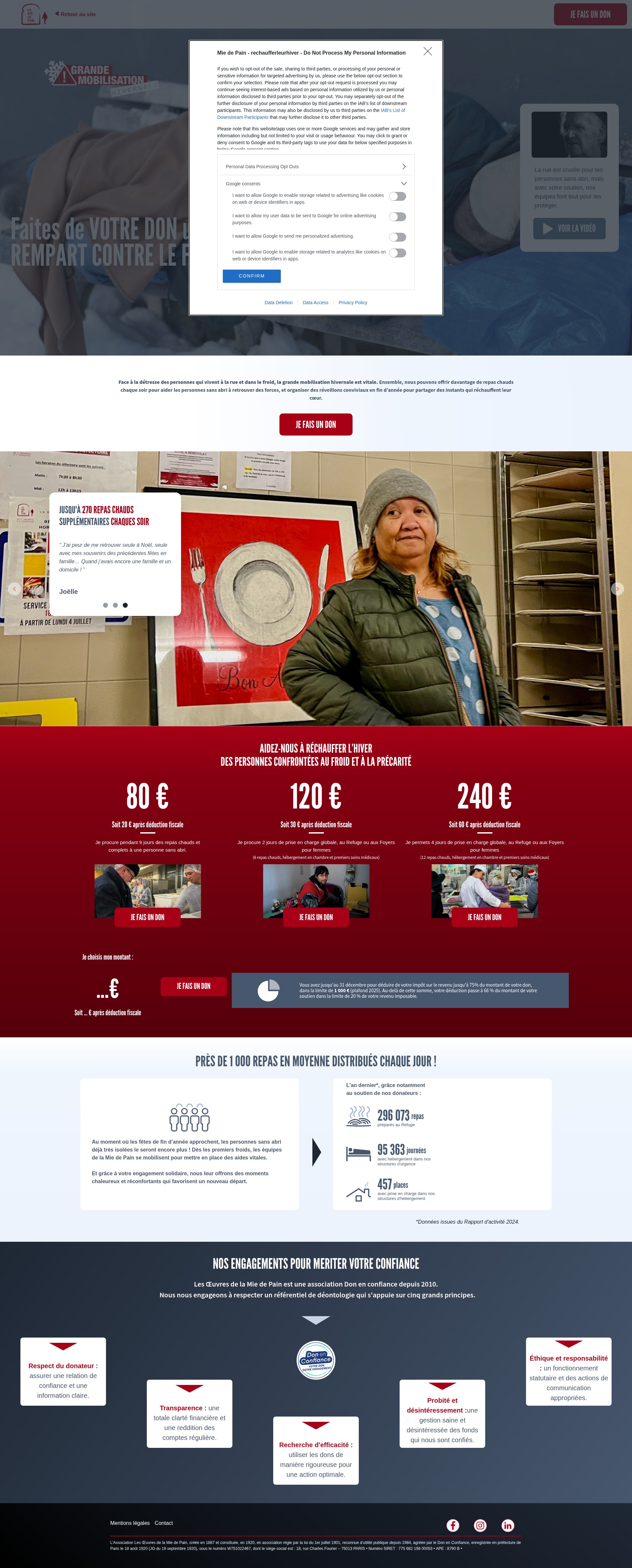 Landing Page