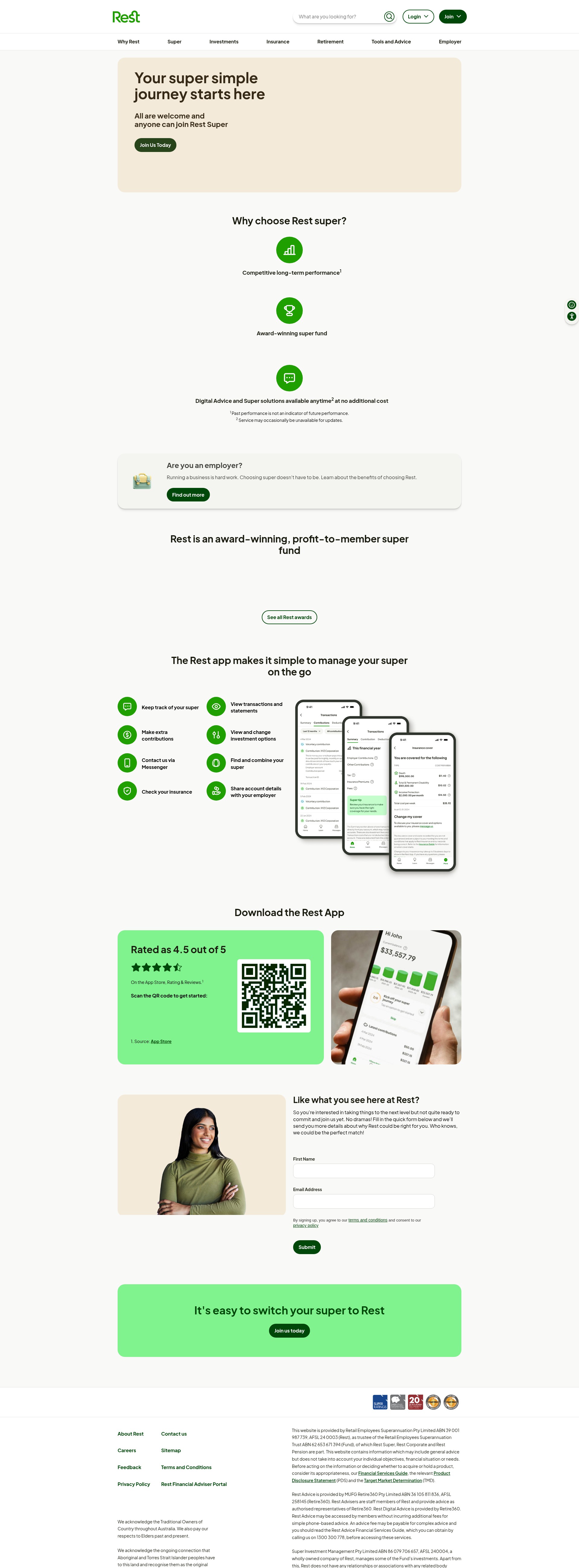 Landing Page